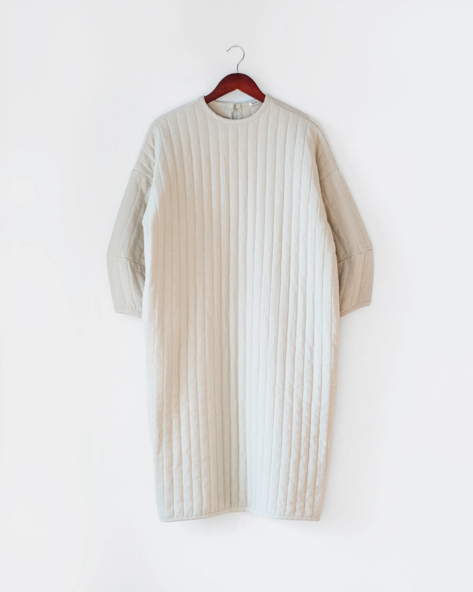 Black Crane - Quilted Dress in Ivory sold by Mary MacGill product image thumbnail 2