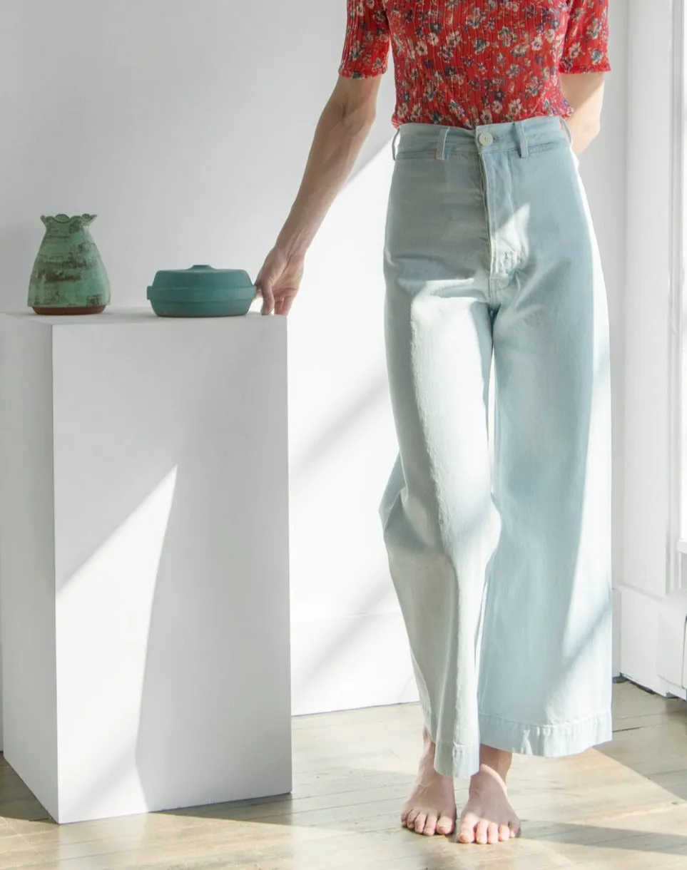 Jesse Kamm - Sailor Pant in Pale Blue sold by Mary MacGill product image thumbnail 2