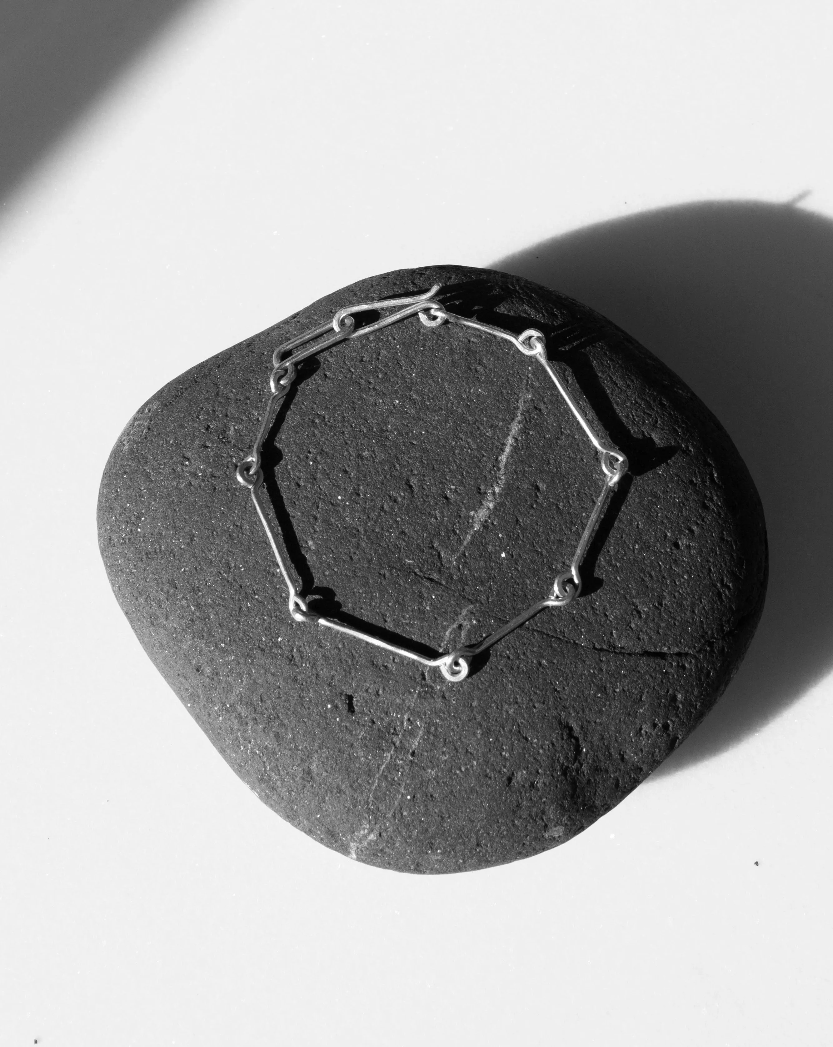 Sterling Bone Chain Bracelet sold by Mary MacGill product image thumbnail 3