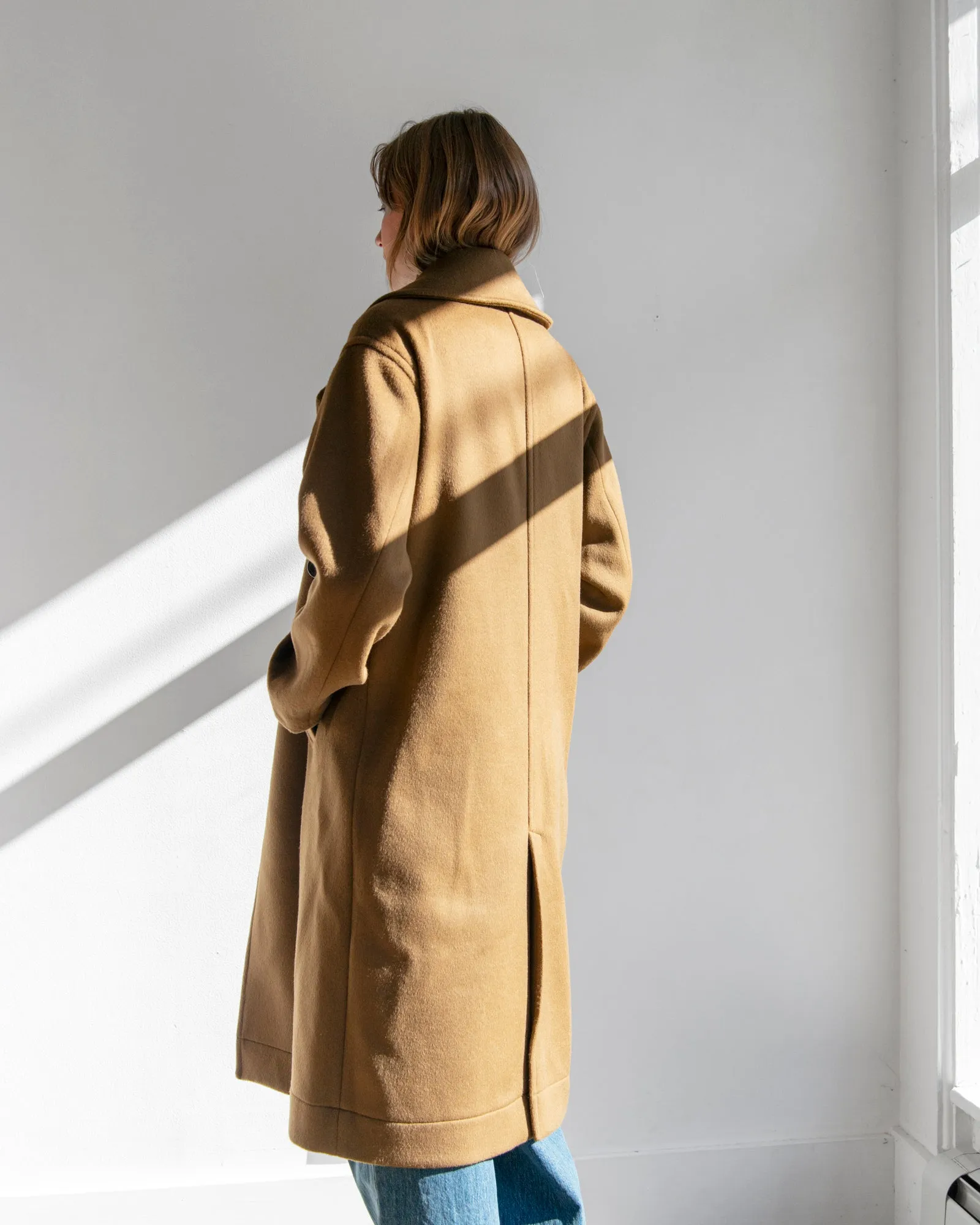 Sayaka Davis - Double Faced Coat in Coffee sold by Mary MacGill product image thumbnail 4