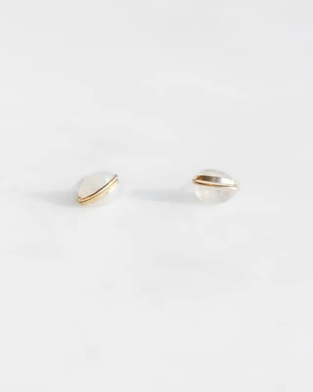 Moonstone Studs sold by Mary MacGill
