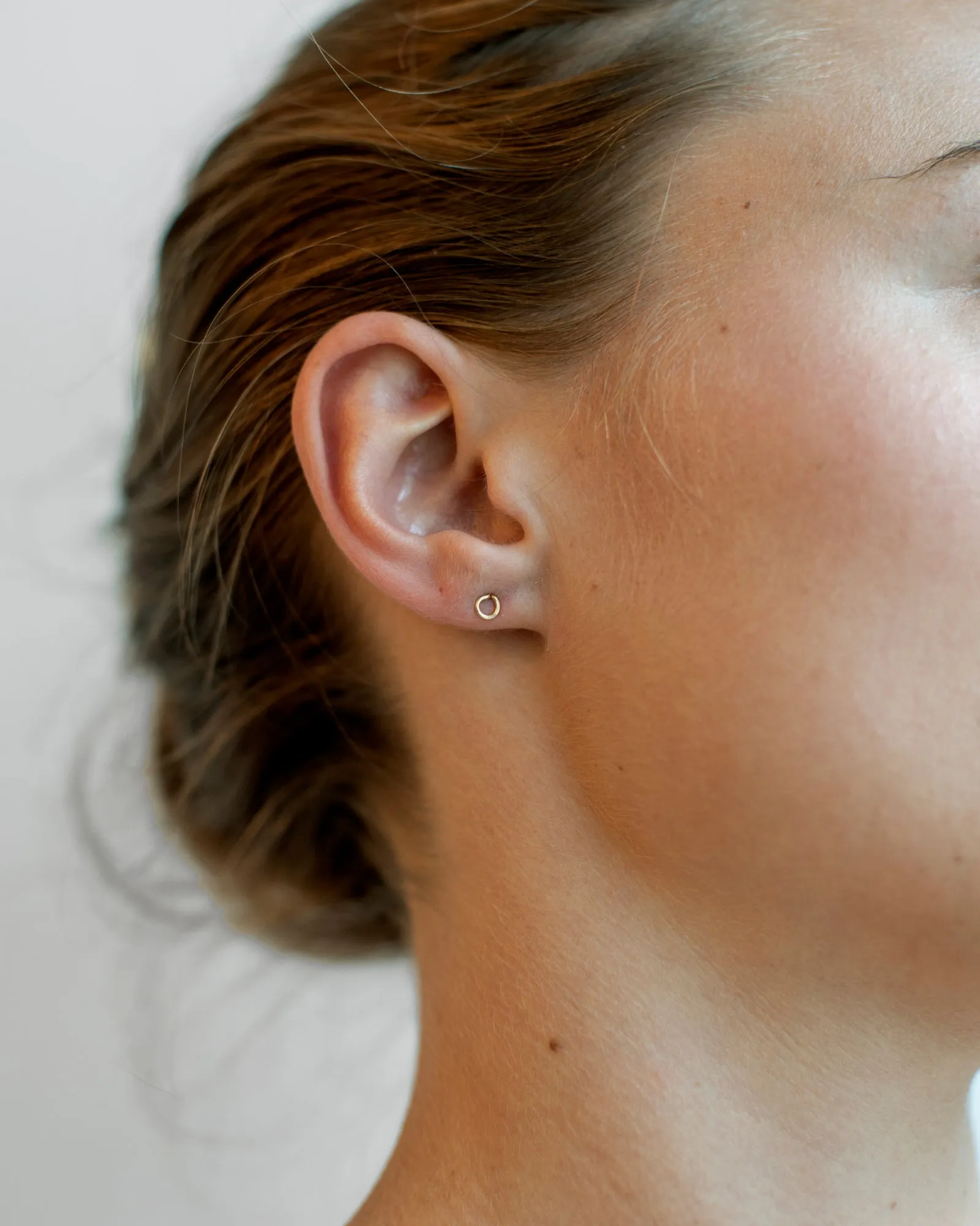 14K Loop Studs sold by Mary MacGill product image thumbnail 2