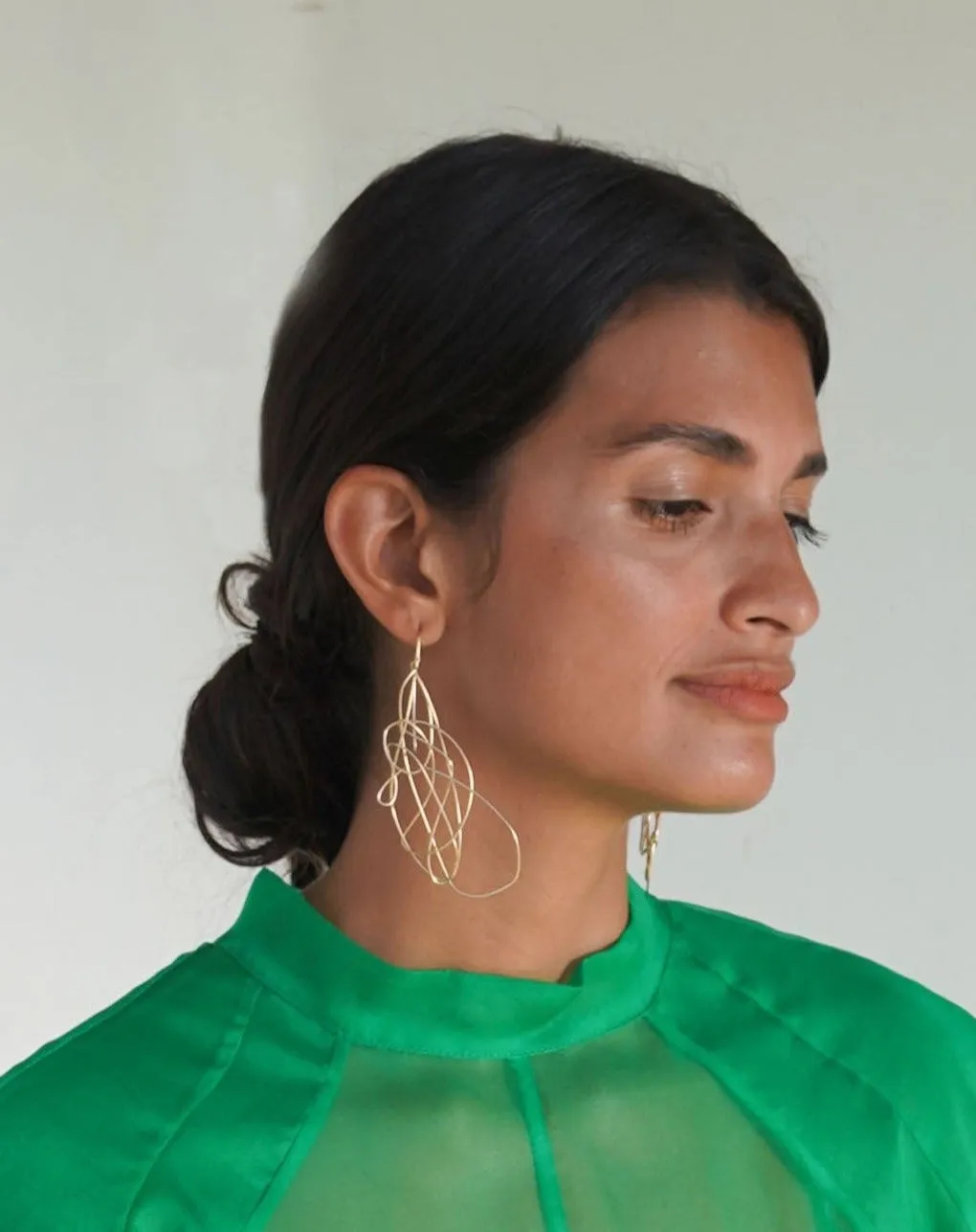 Line Drawing Earrings sold by Mary MacGill product image thumbnail 5