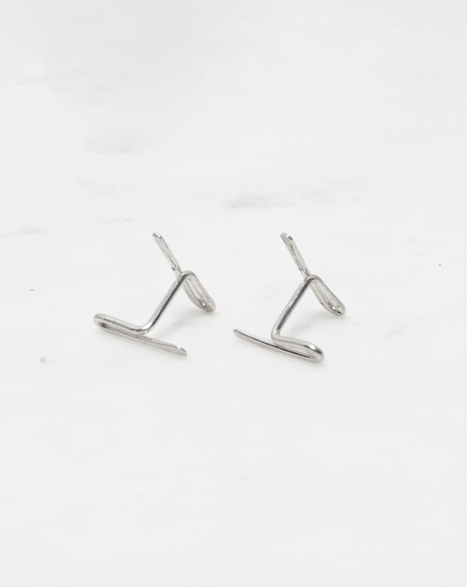 Sterling Tab Cufflinks sold by Mary MacGill product image thumbnail 2