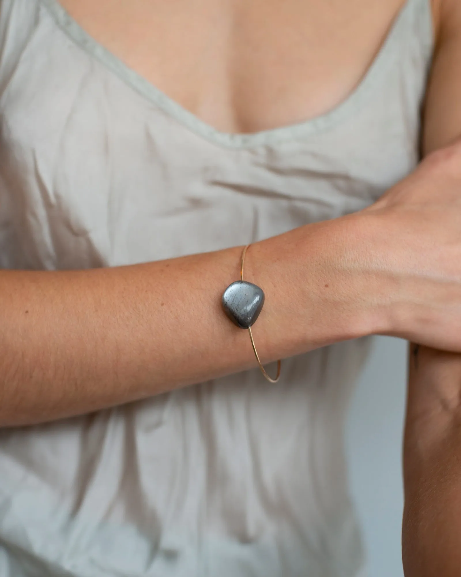 Veiled Woman Cuff Bracelet sold by Mary MacGill