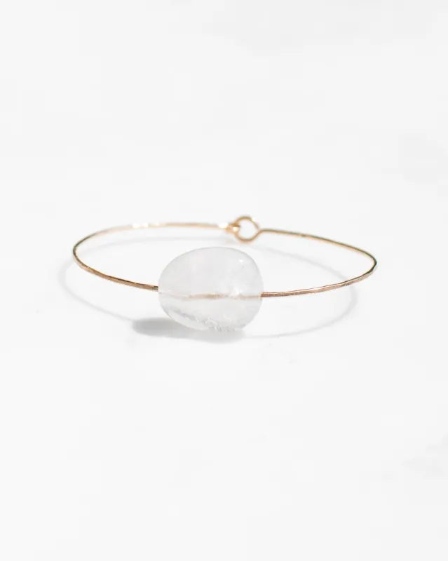 Overmountain Crystal Quartz Cuff Bracelet sold by Mary MacGill