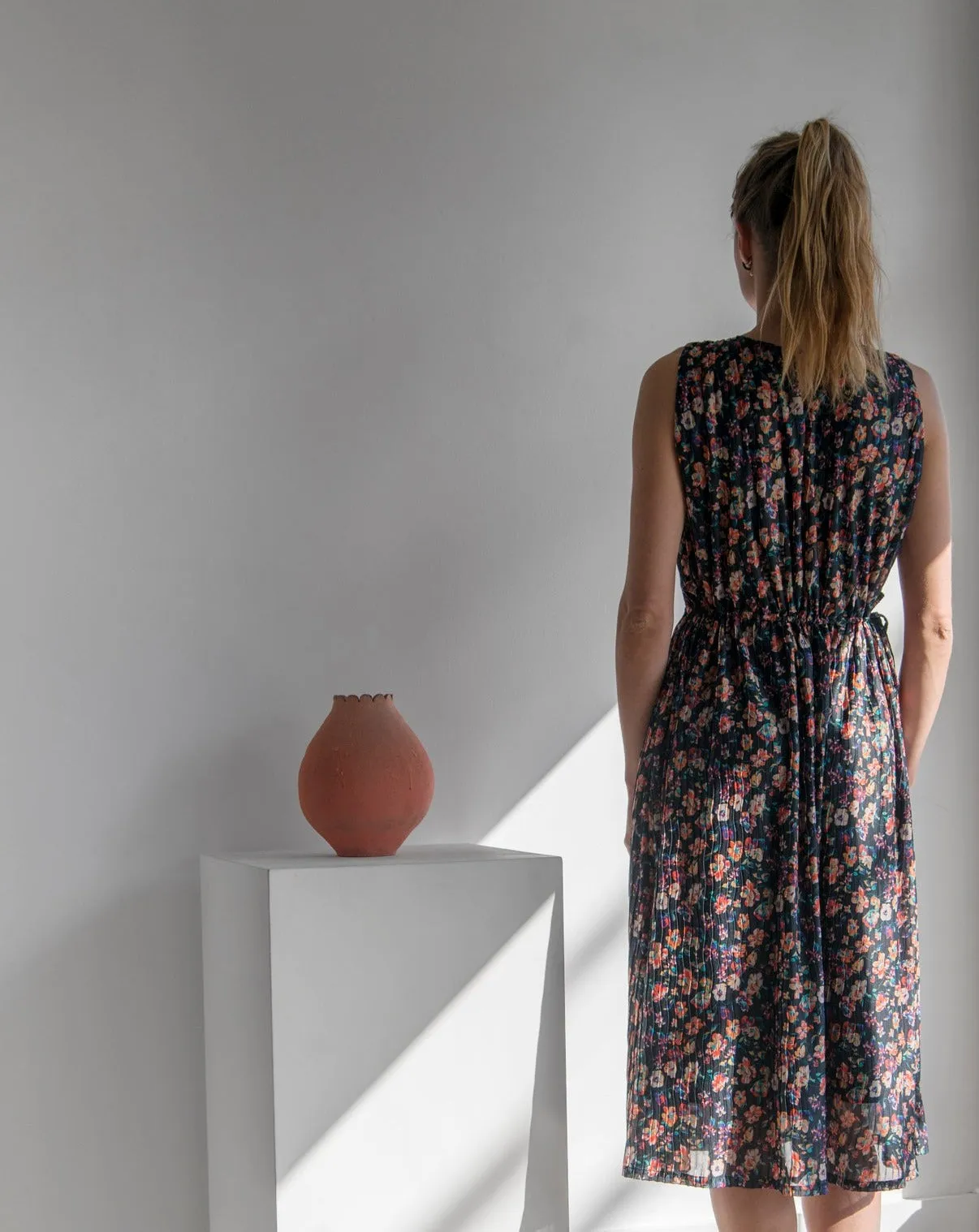 No.6 - Phoebe Dress in Black Wisteria sold by Mary MacGill product image thumbnail 3