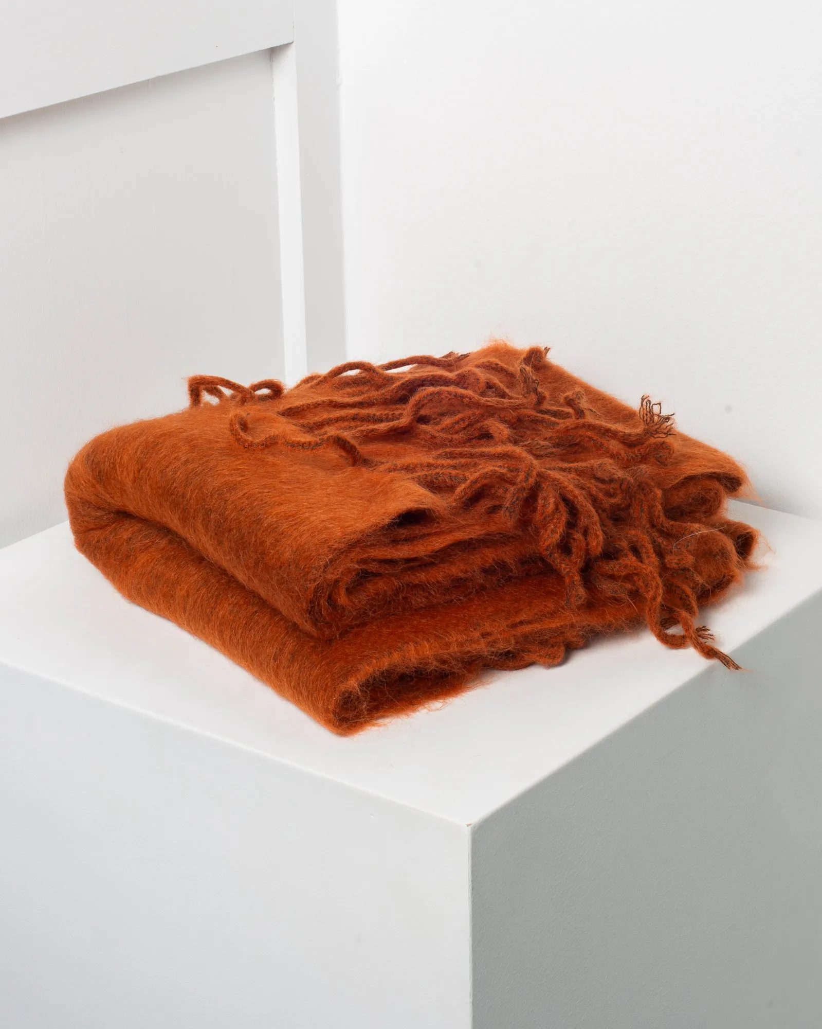 Sayaka Davis - Brushed Mohair Scarf in Cognac sold by Mary MacGill product image thumbnail 2