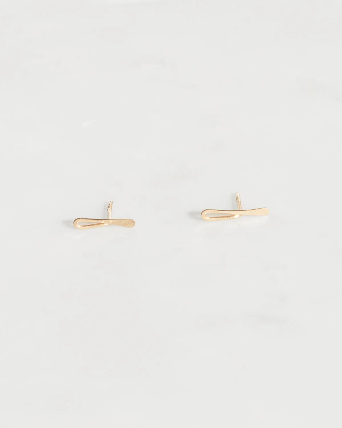 14K Tab Studs sold by Mary MacGill product image thumbnail 2