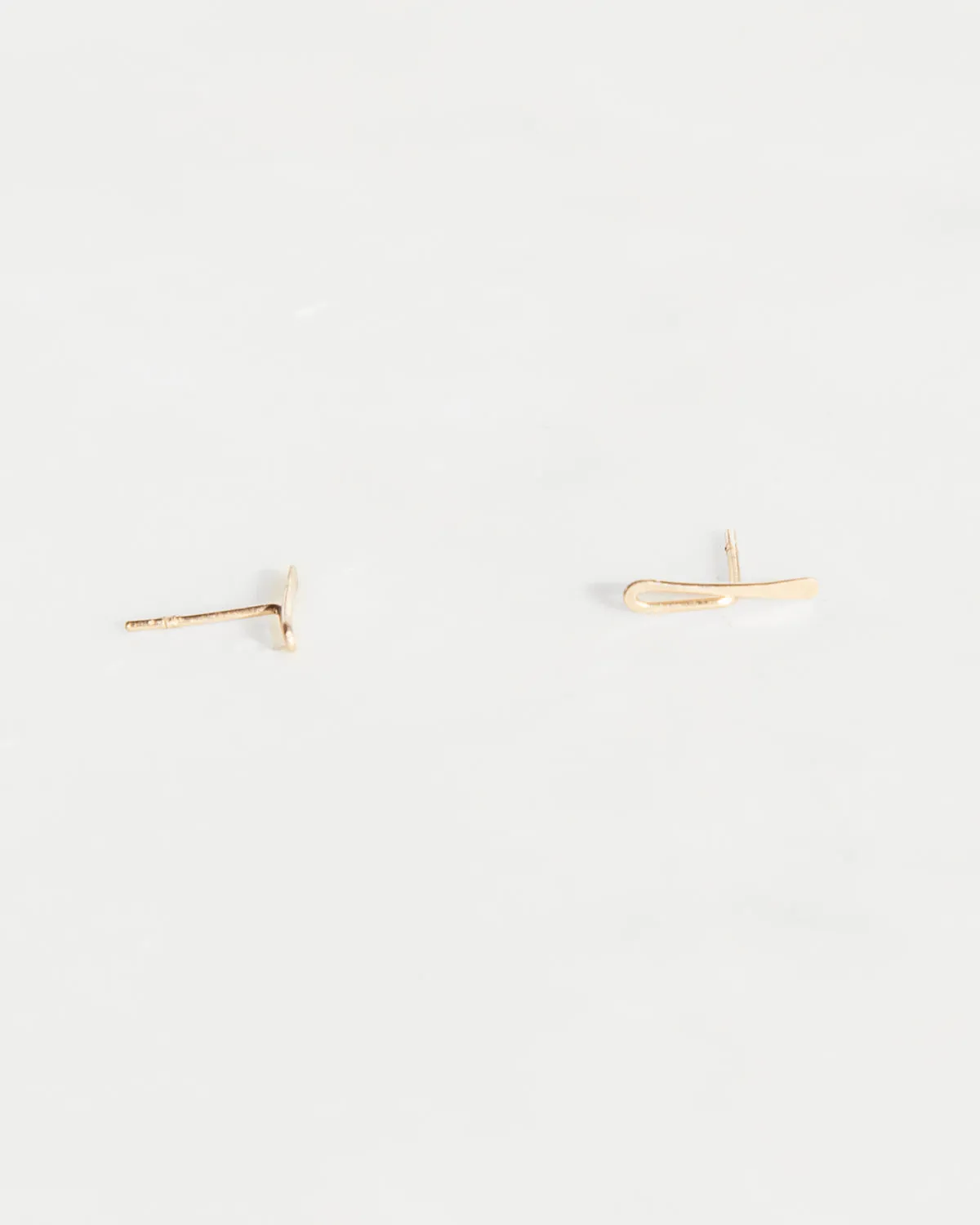 14K Tab Studs sold by Mary MacGill product image thumbnail 3