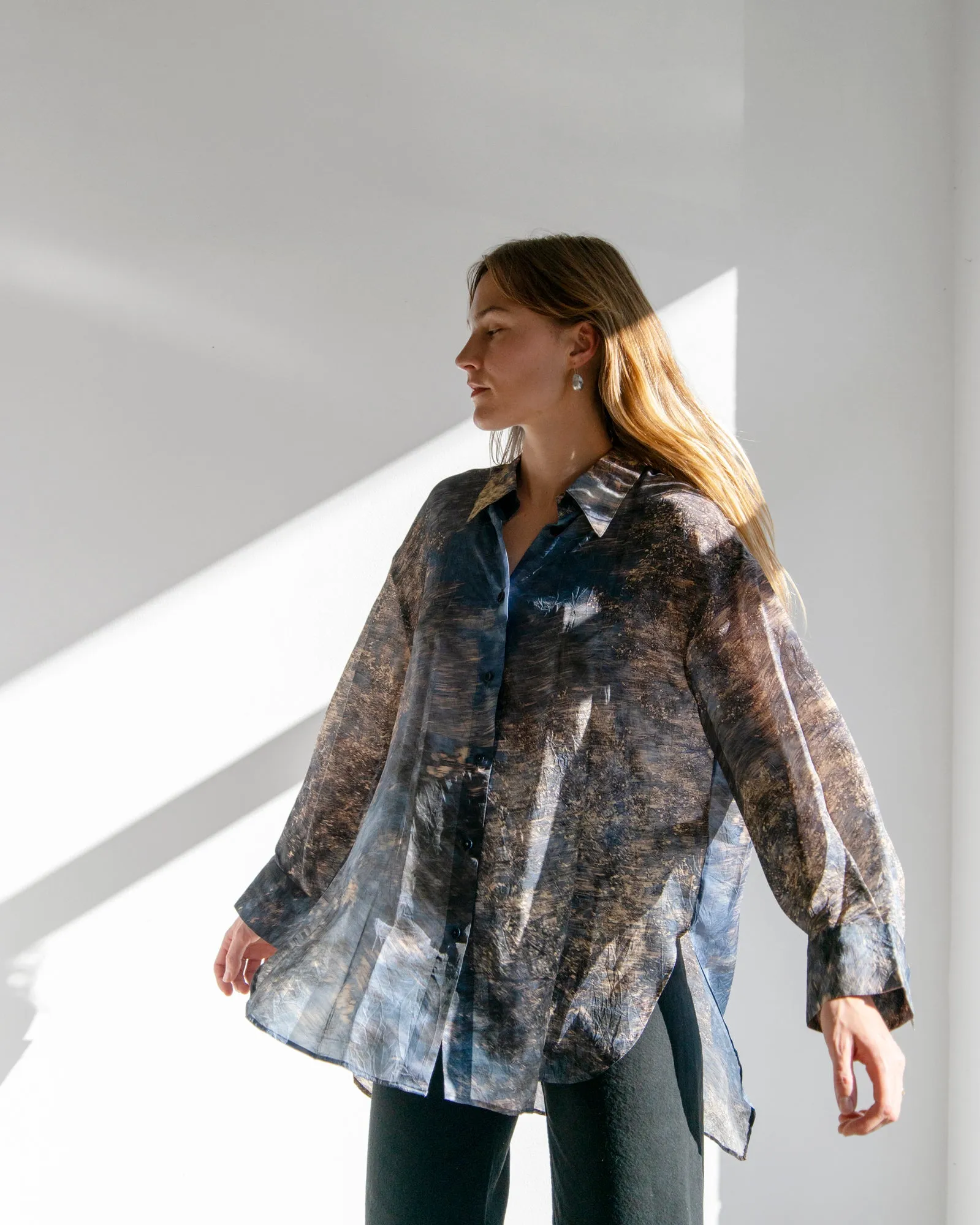 Sayaka Davis - Wide Sleeve Shirt in Print sold by Mary MacGill product image thumbnail 4