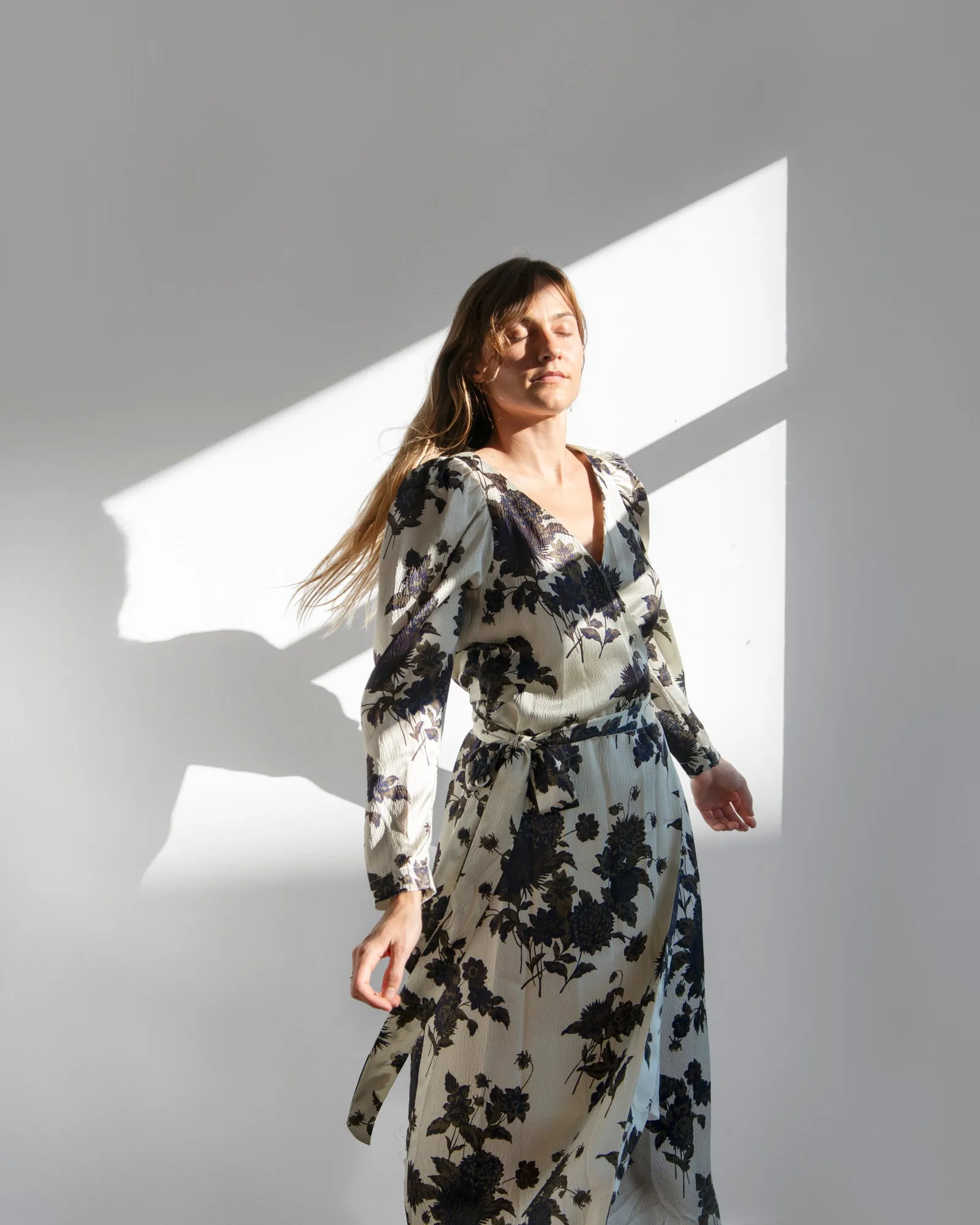 No. 6 - Franca Dress in Cream Brighton Floral sold by Mary MacGill