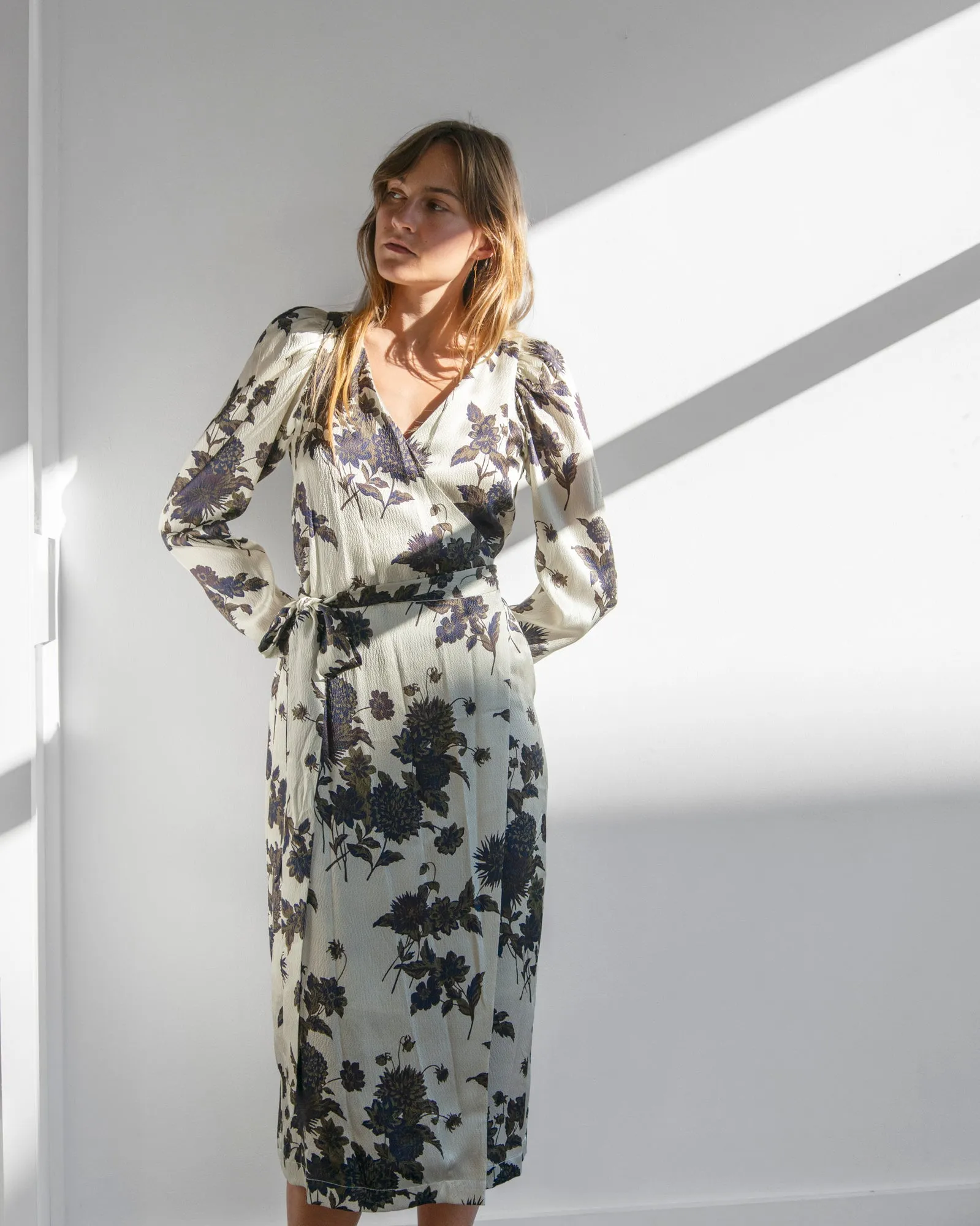 No. 6 - Franca Dress in Cream Brighton Floral sold by Mary MacGill product image thumbnail 3