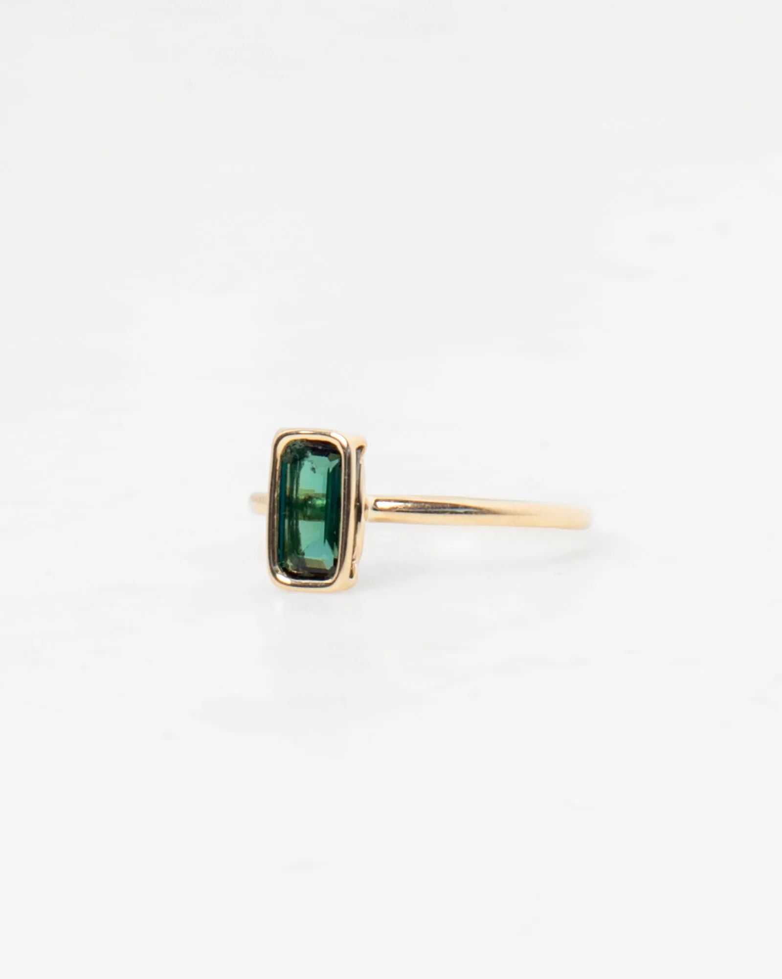 Ivy Green Tourmaline Floating Ring sold by Mary MacGill product image thumbnail 3