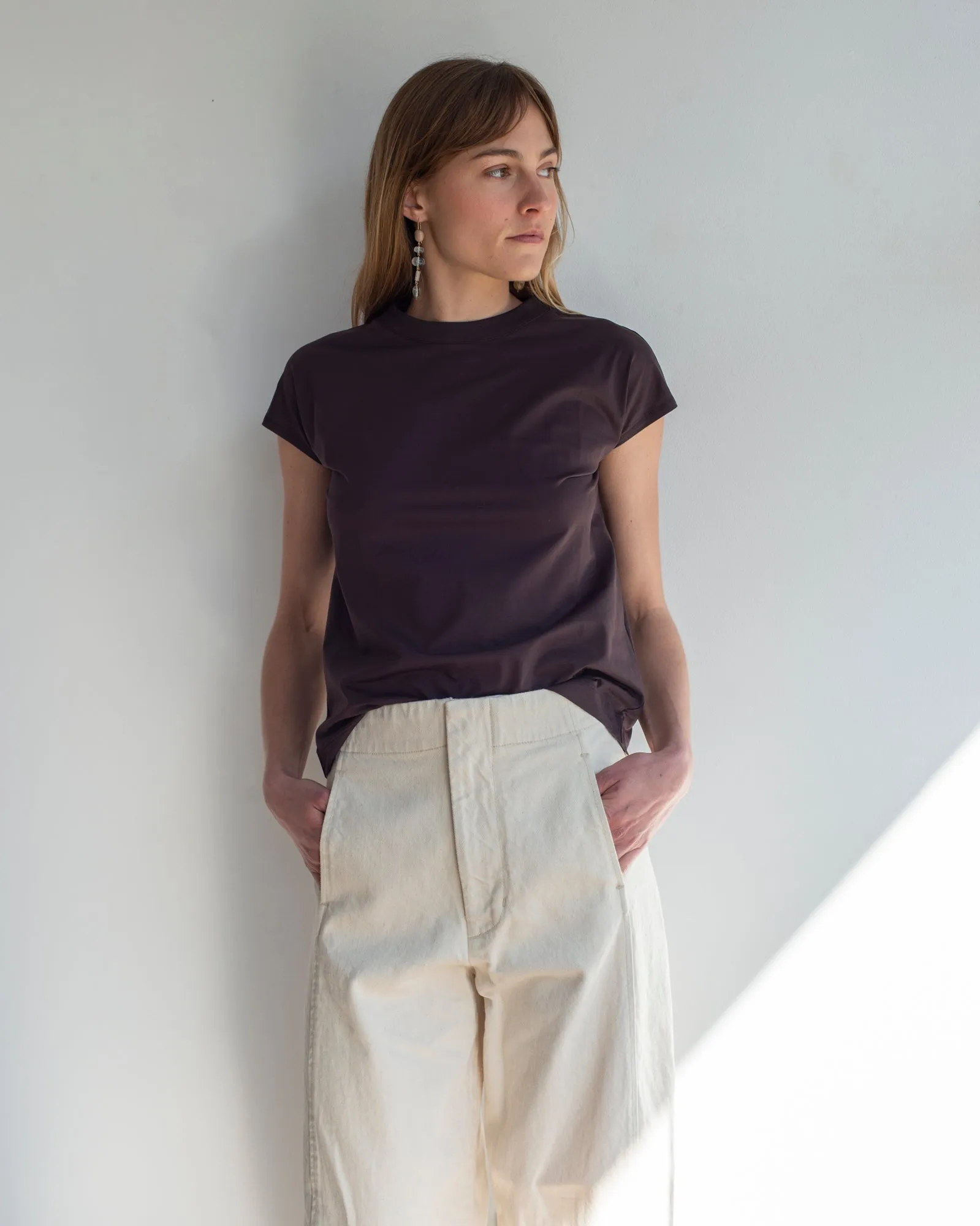 Organic by John Patrick - Capri Top in Brown sold by Mary MacGill product image thumbnail 2