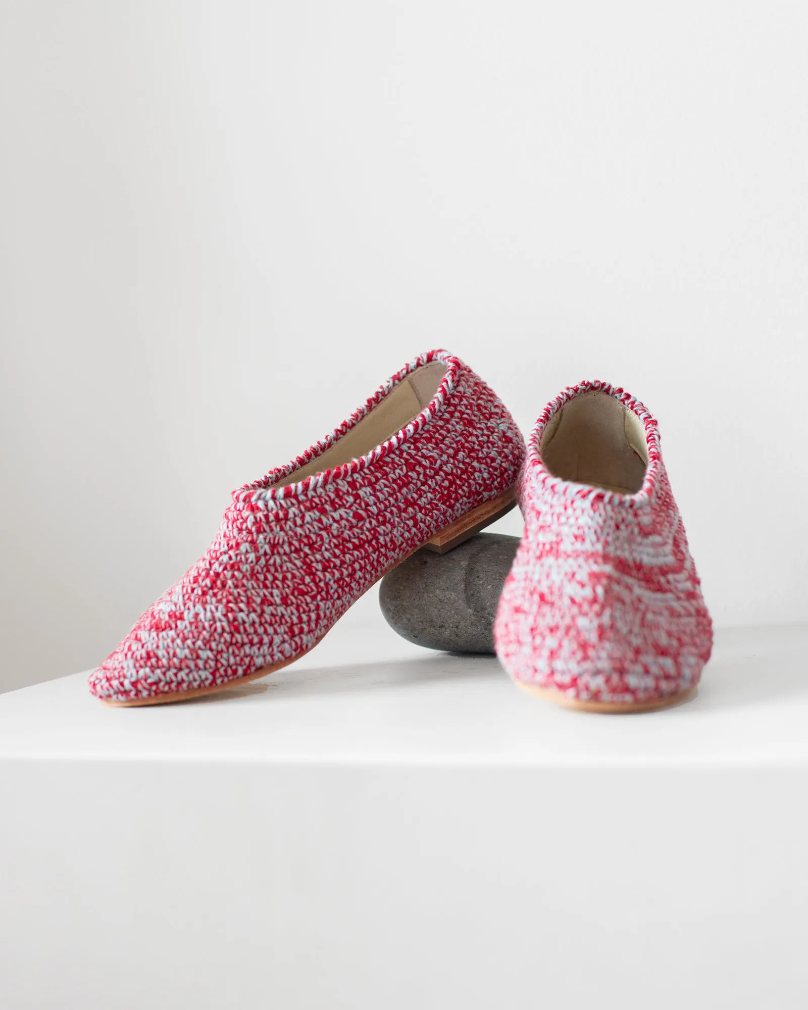 Beklina - Crocheted Flat in Pallida and Umber sold by Mary MacGill product image thumbnail 2