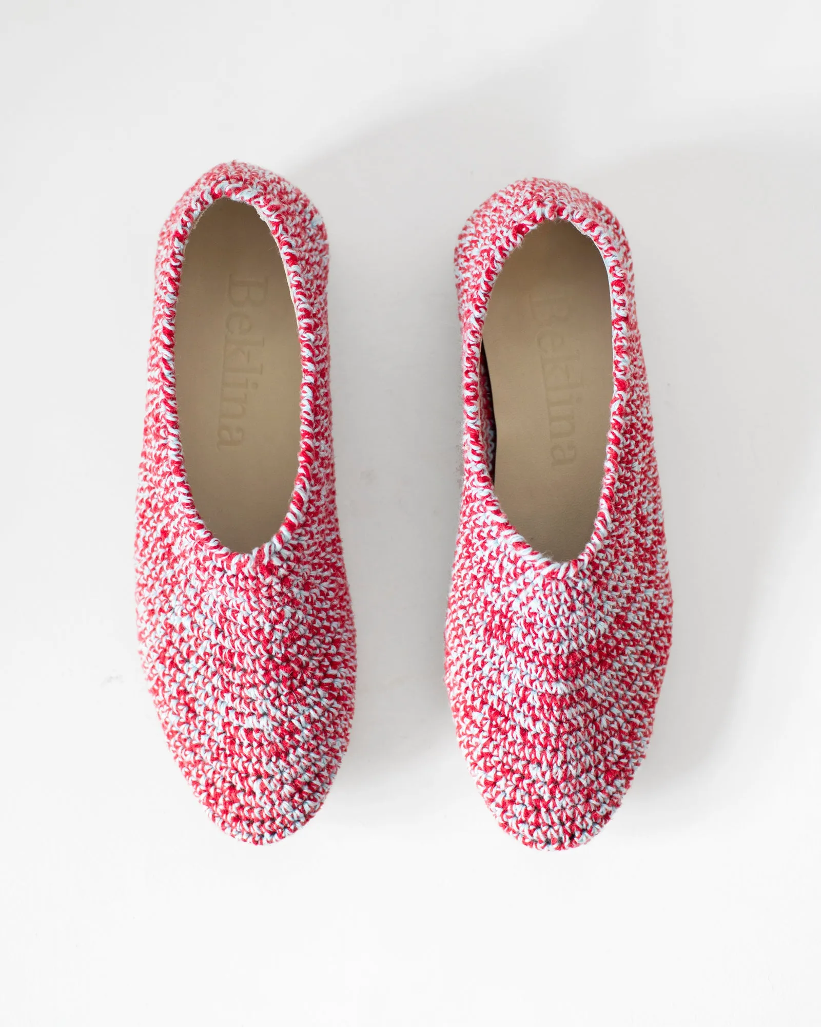 Beklina - Crocheted Flat in Pallida and Umber sold by Mary MacGill product image thumbnail 3