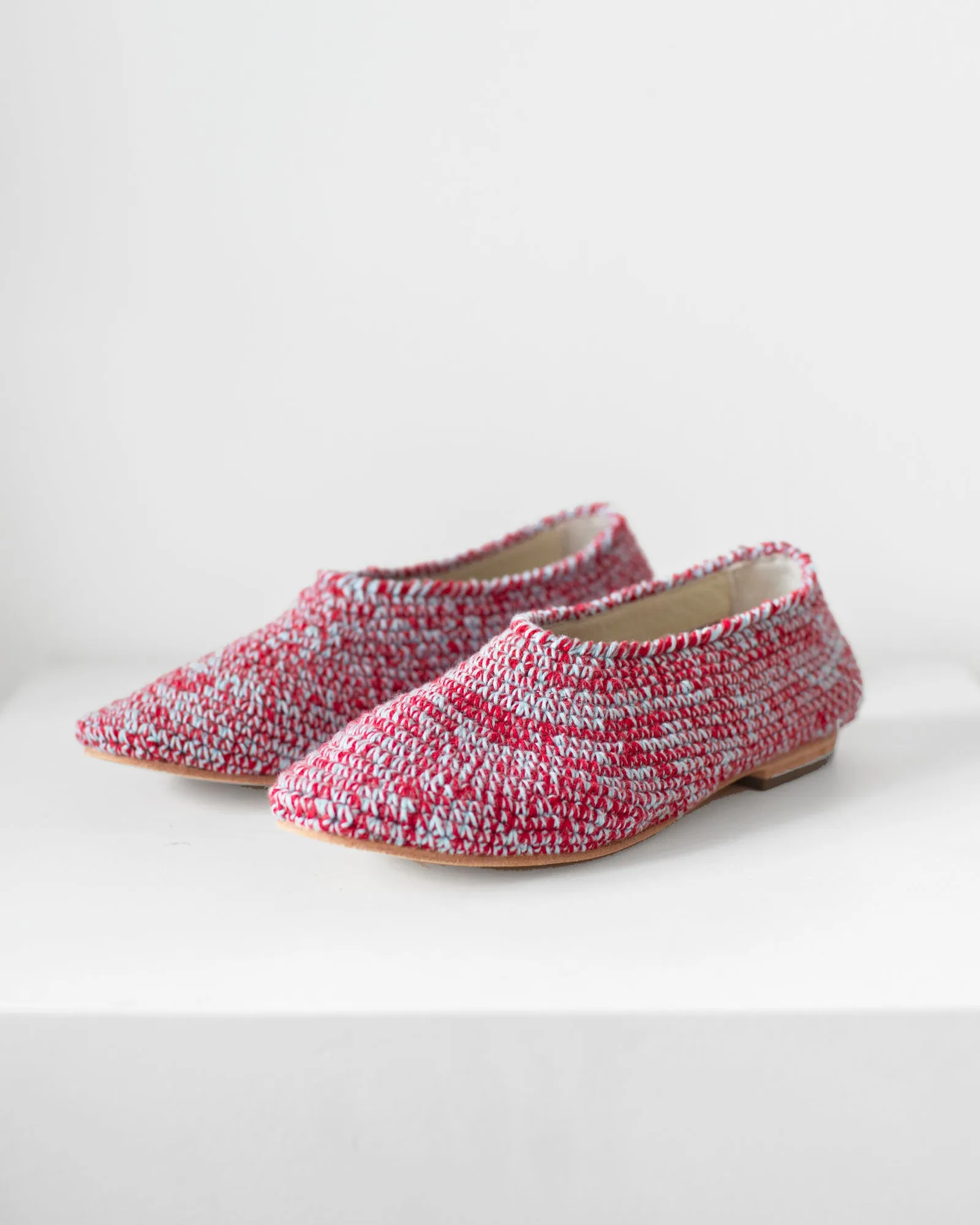 Beklina - Crocheted Flat in Pallida and Umber sold by Mary MacGill product image thumbnail 4