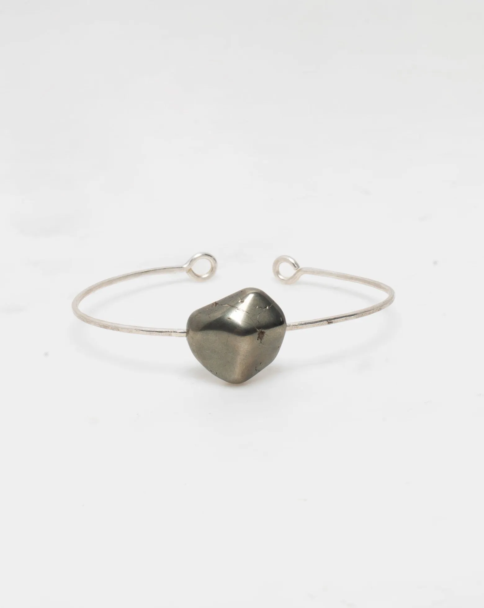 Sterling Pyrite Cuff sold by Mary MacGill product image thumbnail 2