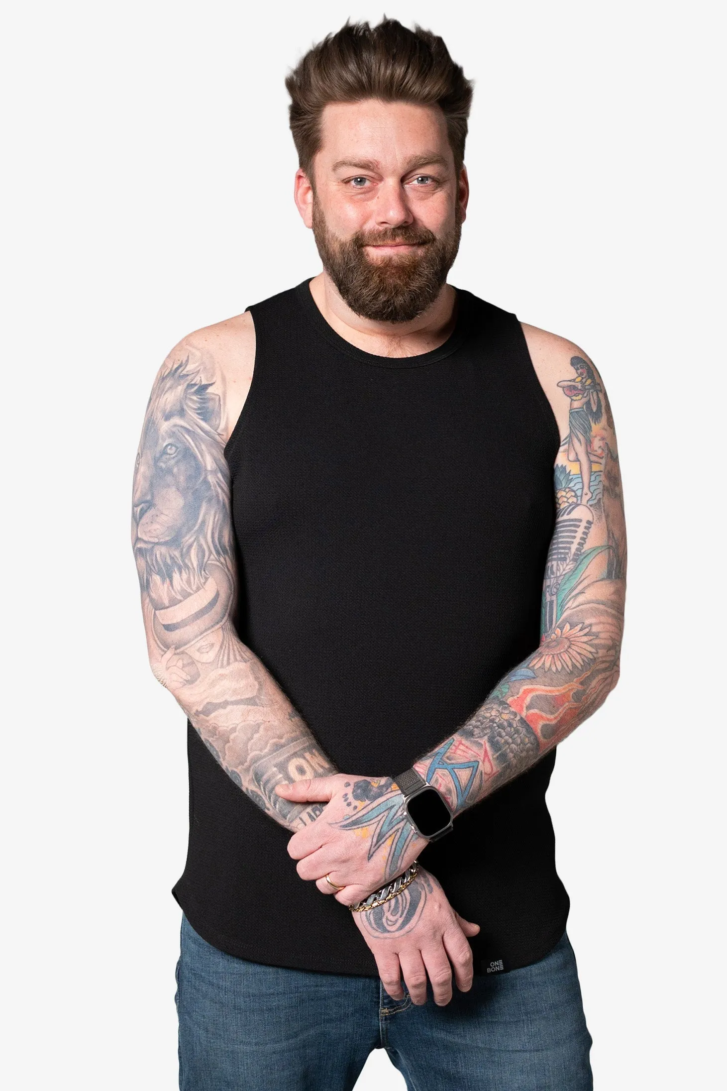 Bullet Tank Top - Black sold by One Bone product image thumbnail 2