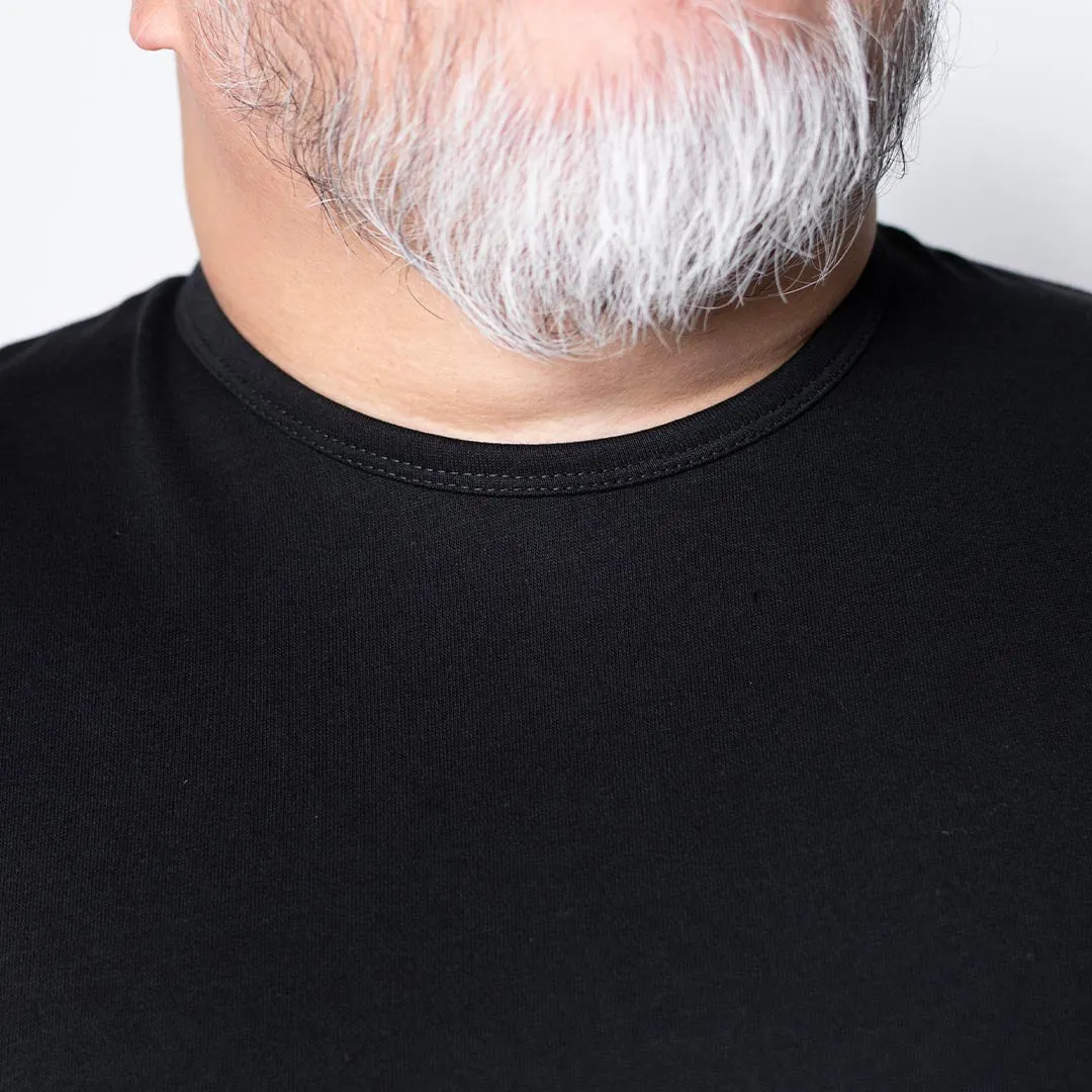 French Terry Crewneck Sweater - Black sold by One Bone product image thumbnail 2