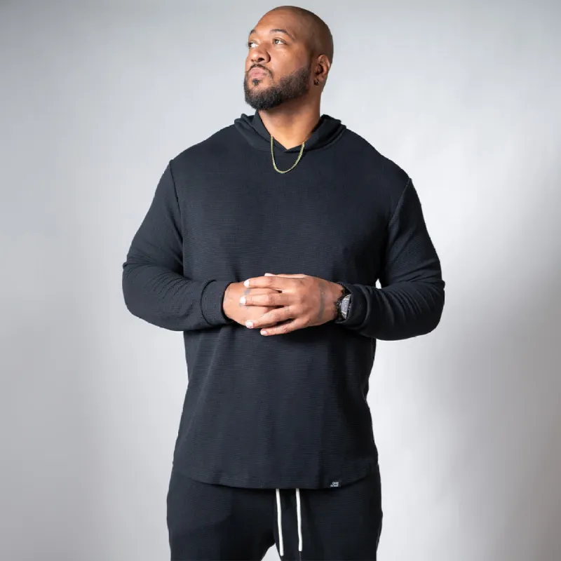 Waffle Hoodie - Black sold by One Bone