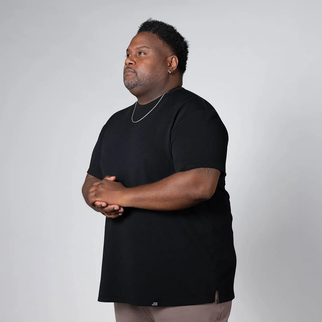 Split Hem Bullet Tee - Black sold by One Bone product image thumbnail 3