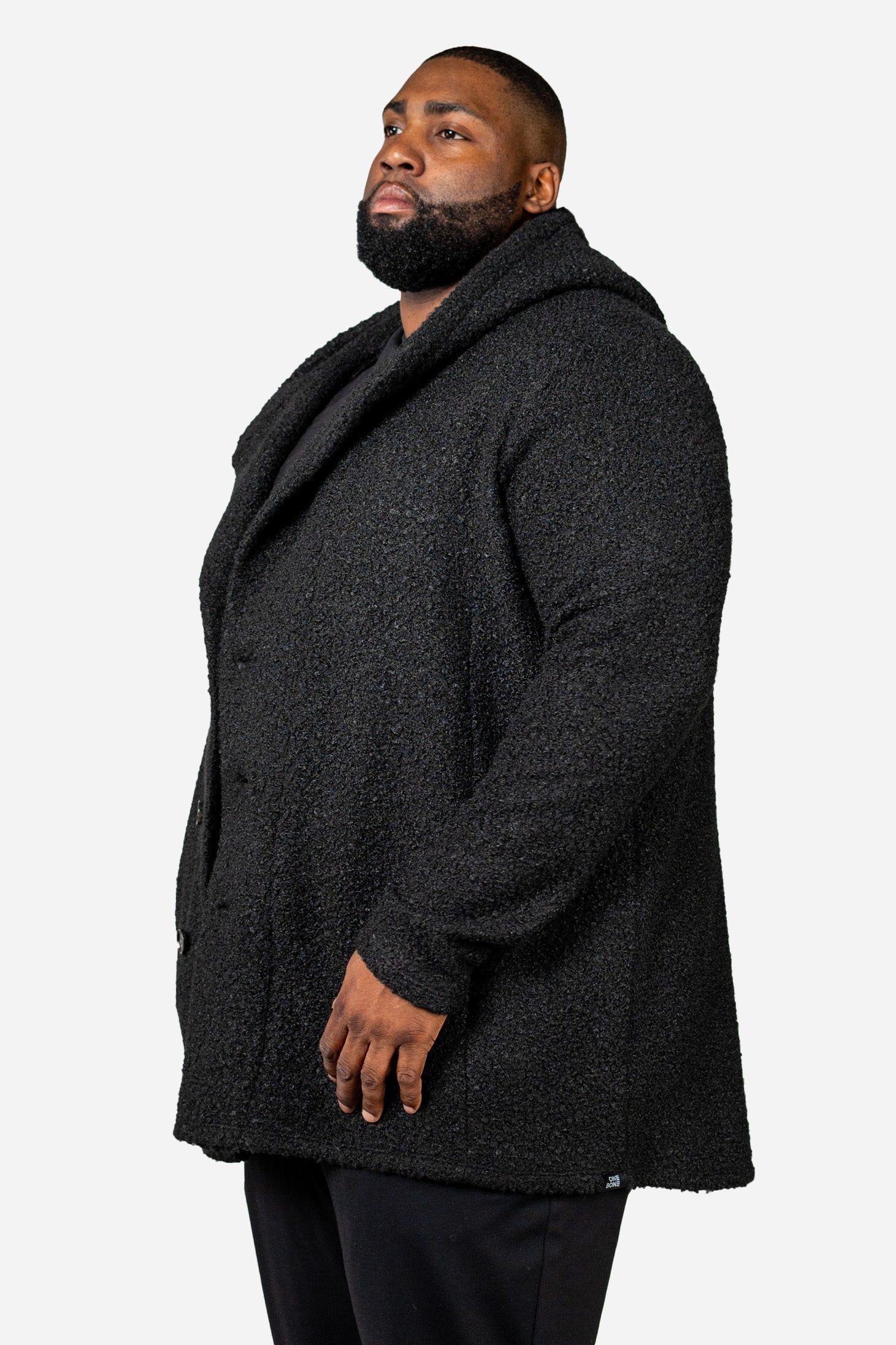 Trench Hoodie - Black sold by One Bone product image thumbnail 5