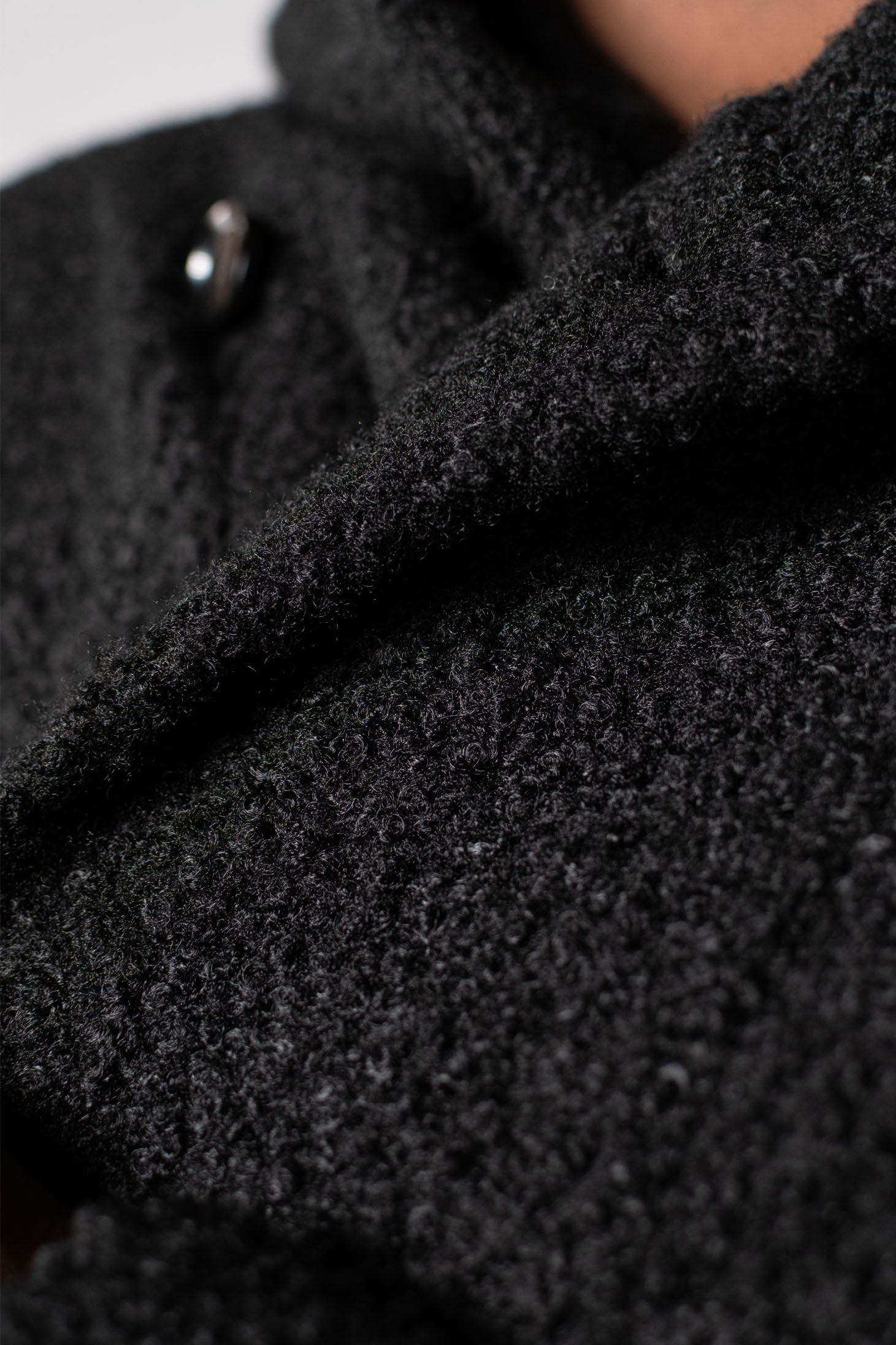 Trench Hoodie - Black sold by One Bone product image thumbnail 2