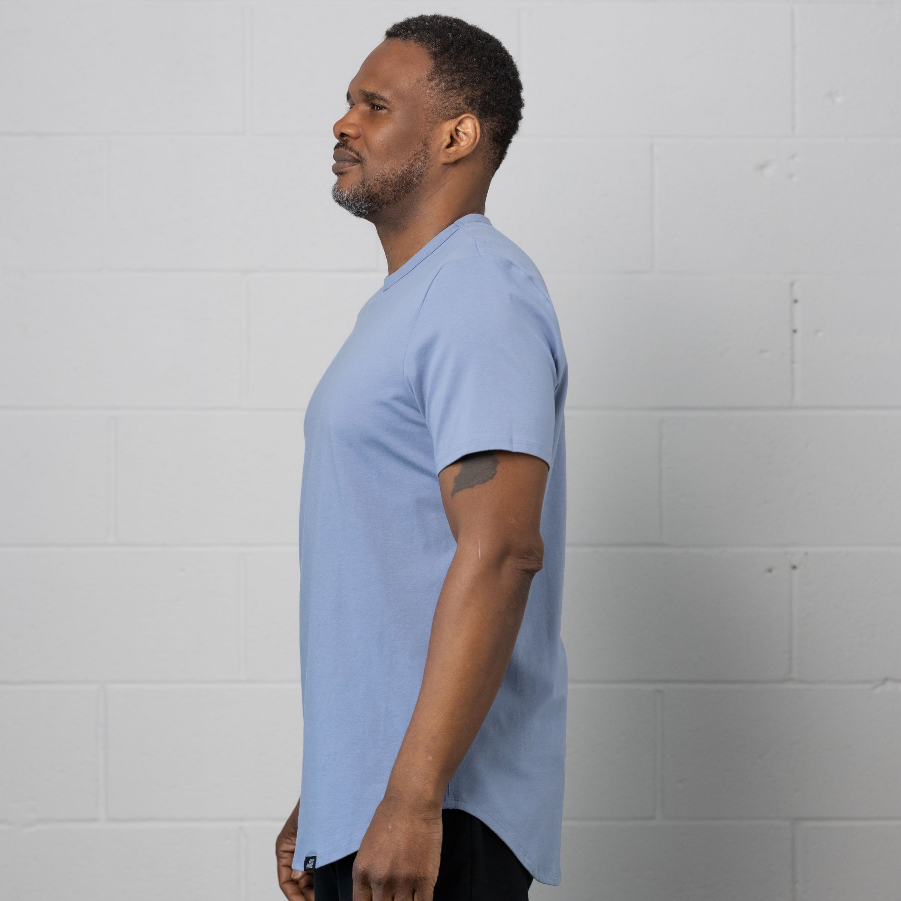 Scoop - T-Shirt - Stone Blue sold by One Bone product image thumbnail 2