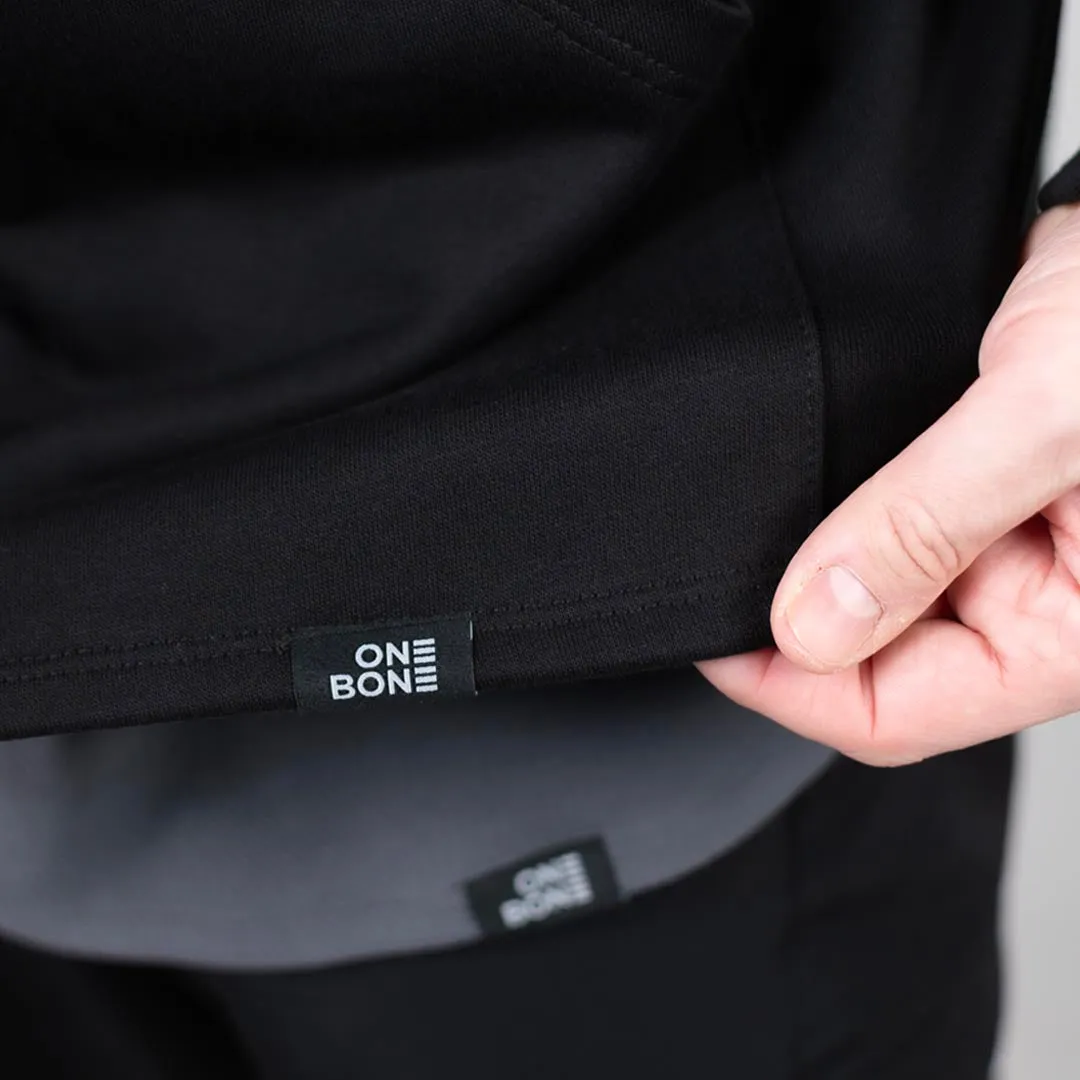 Vic Zip-Up Hoodie - Black sold by One Bone product image thumbnail 5