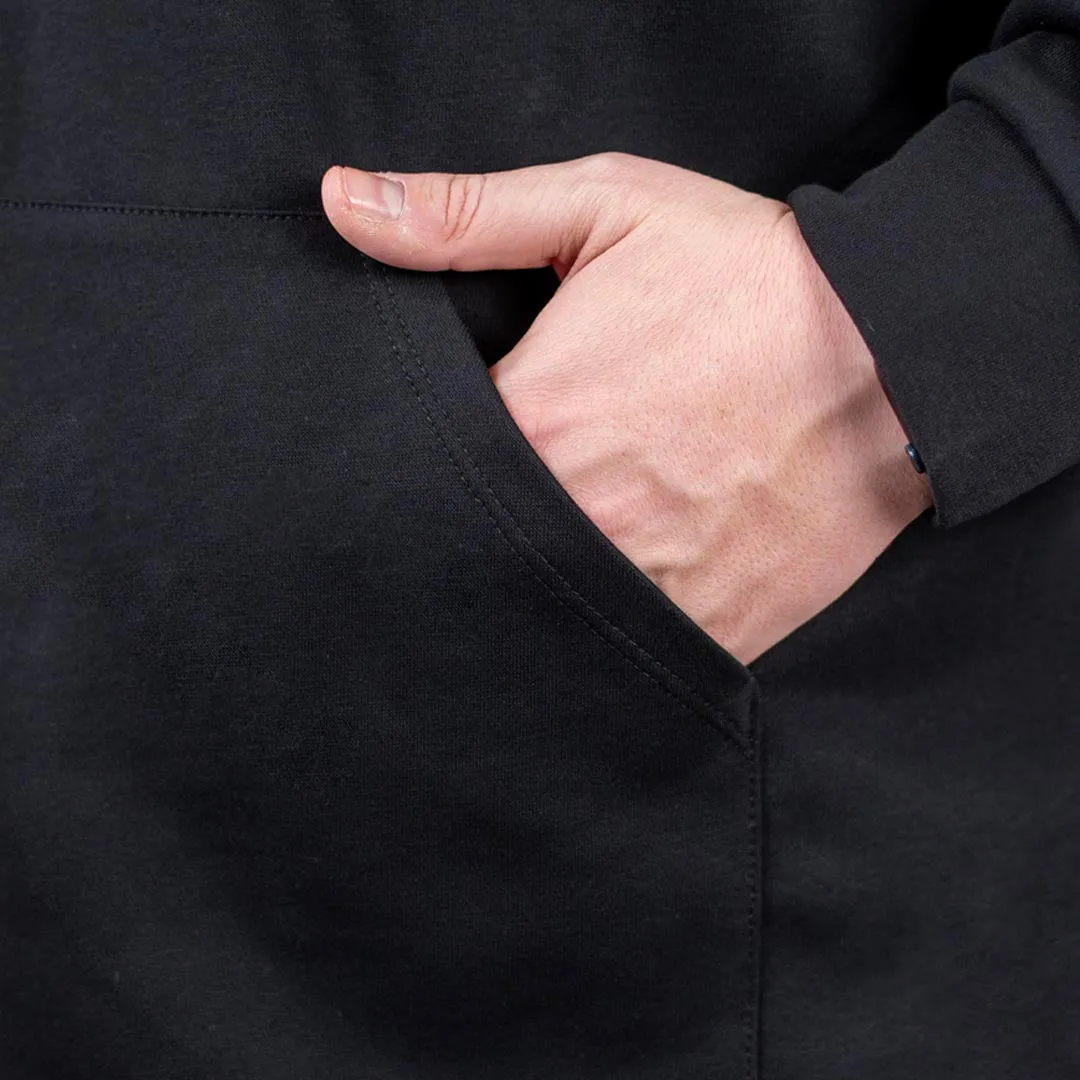 Vic Zip-Up Hoodie - Black sold by One Bone product image thumbnail 4