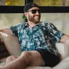 Hybrid Button Up - Glitch Camo sold by One Bone