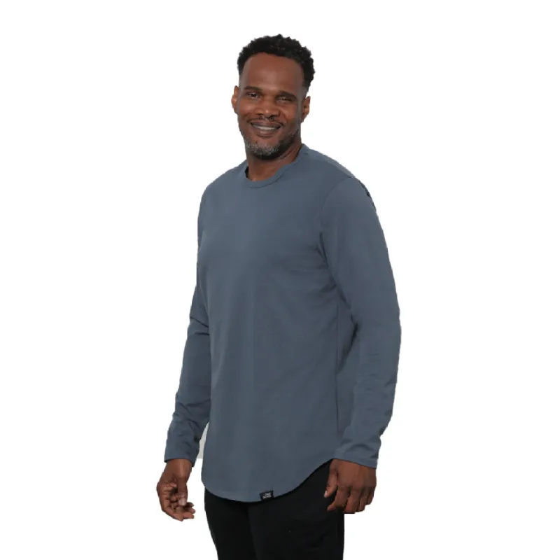 L/S Scoop - Slate Grey sold by One Bone