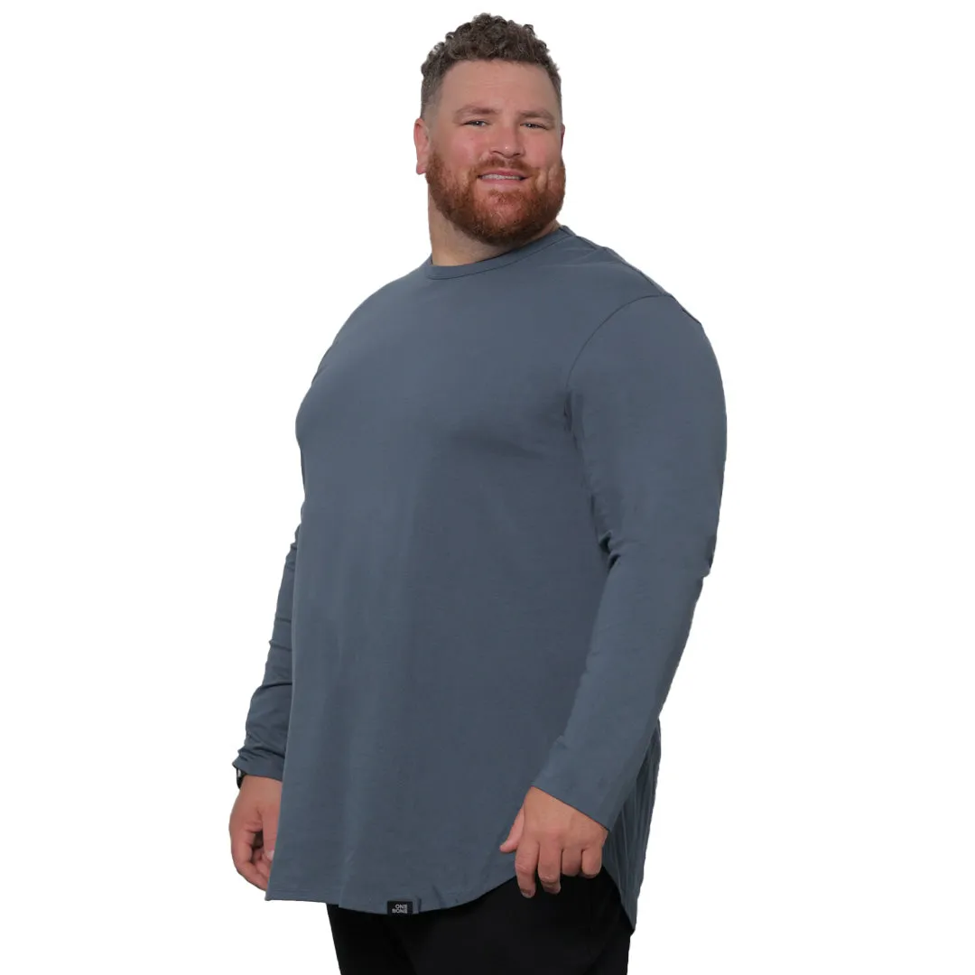 L/S Scoop - Slate Grey sold by One Bone product image thumbnail 2