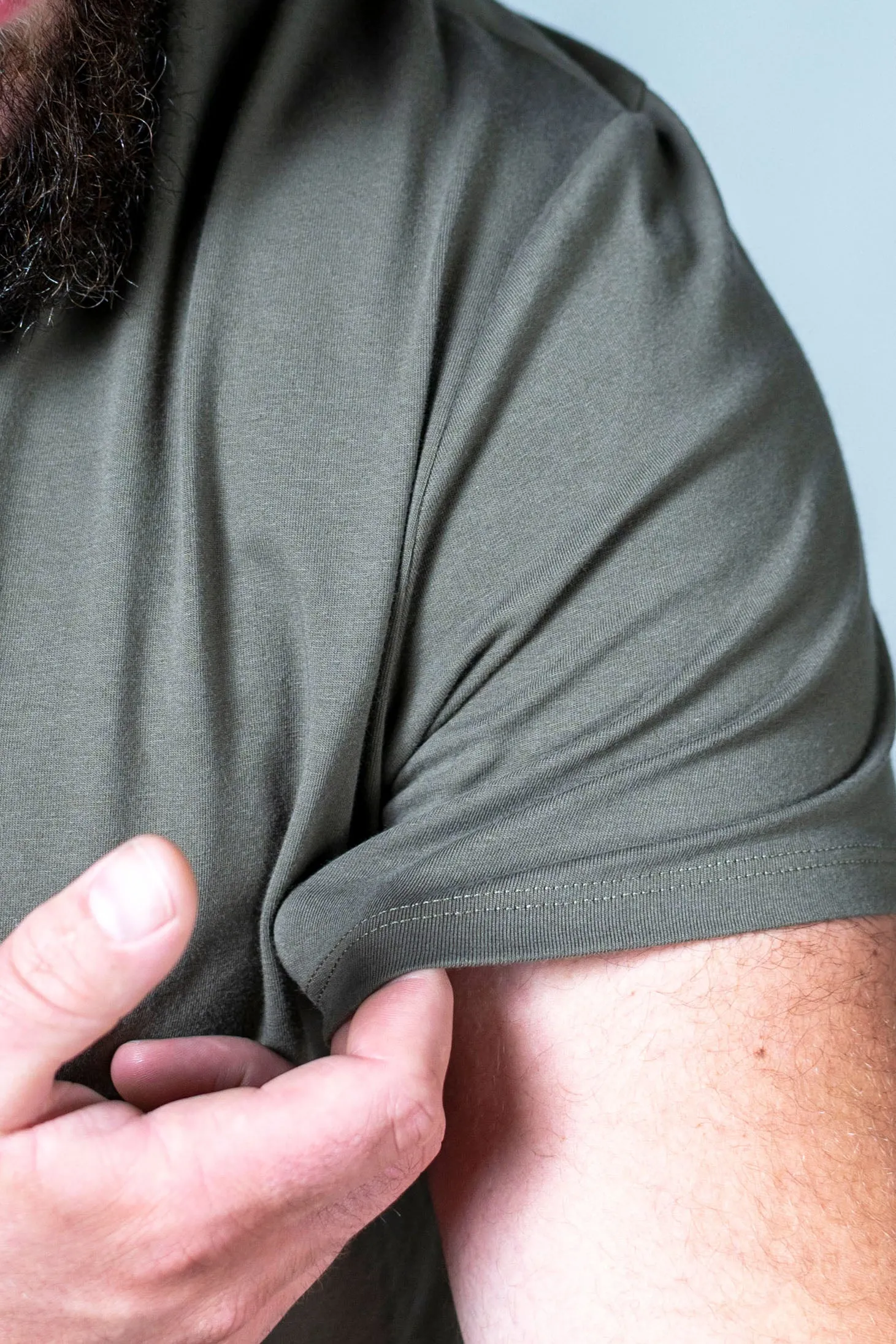 V-Neck - Covert Green sold by One Bone product image thumbnail 4