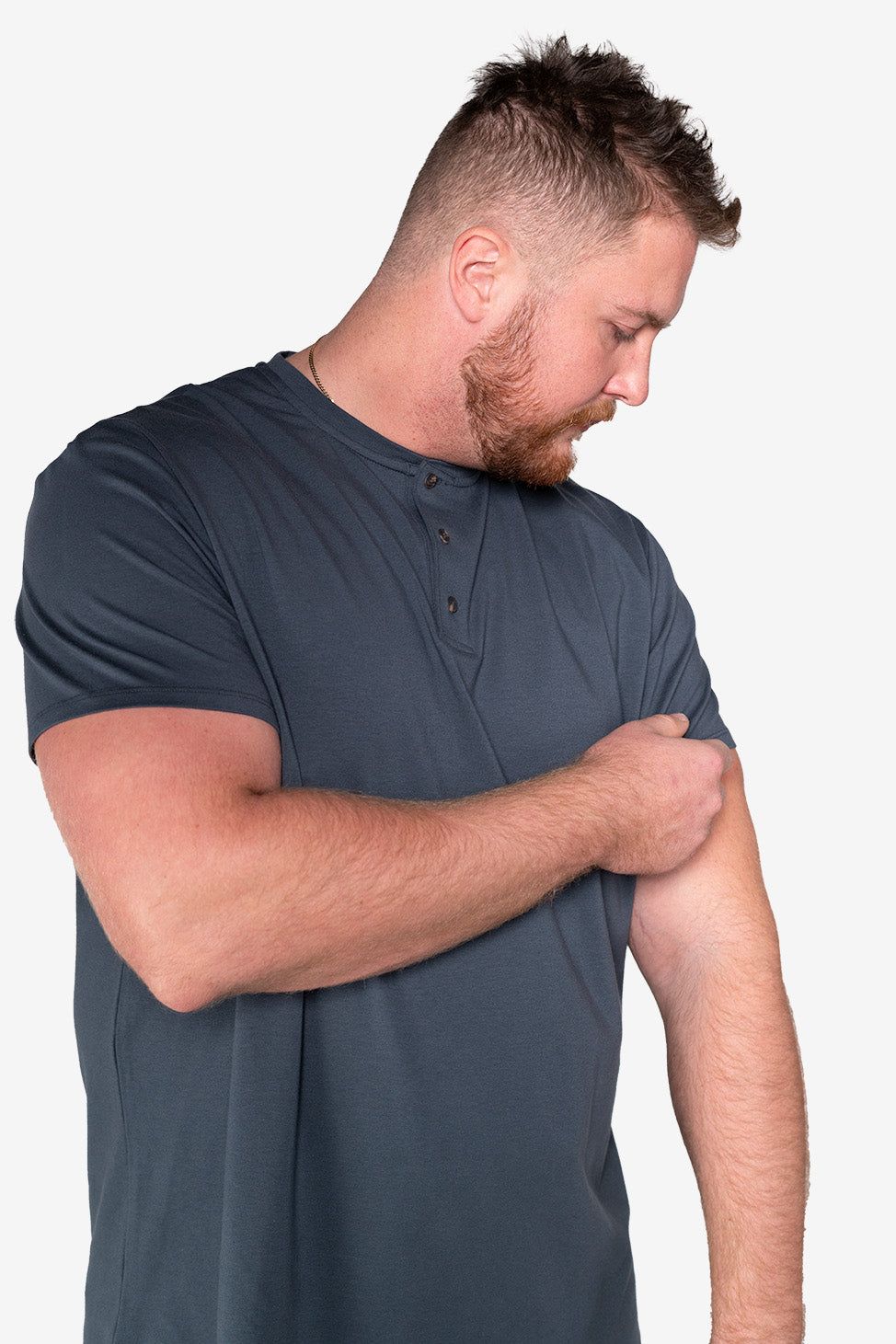 Henley - Stone Blue sold by One Bone product image thumbnail 5