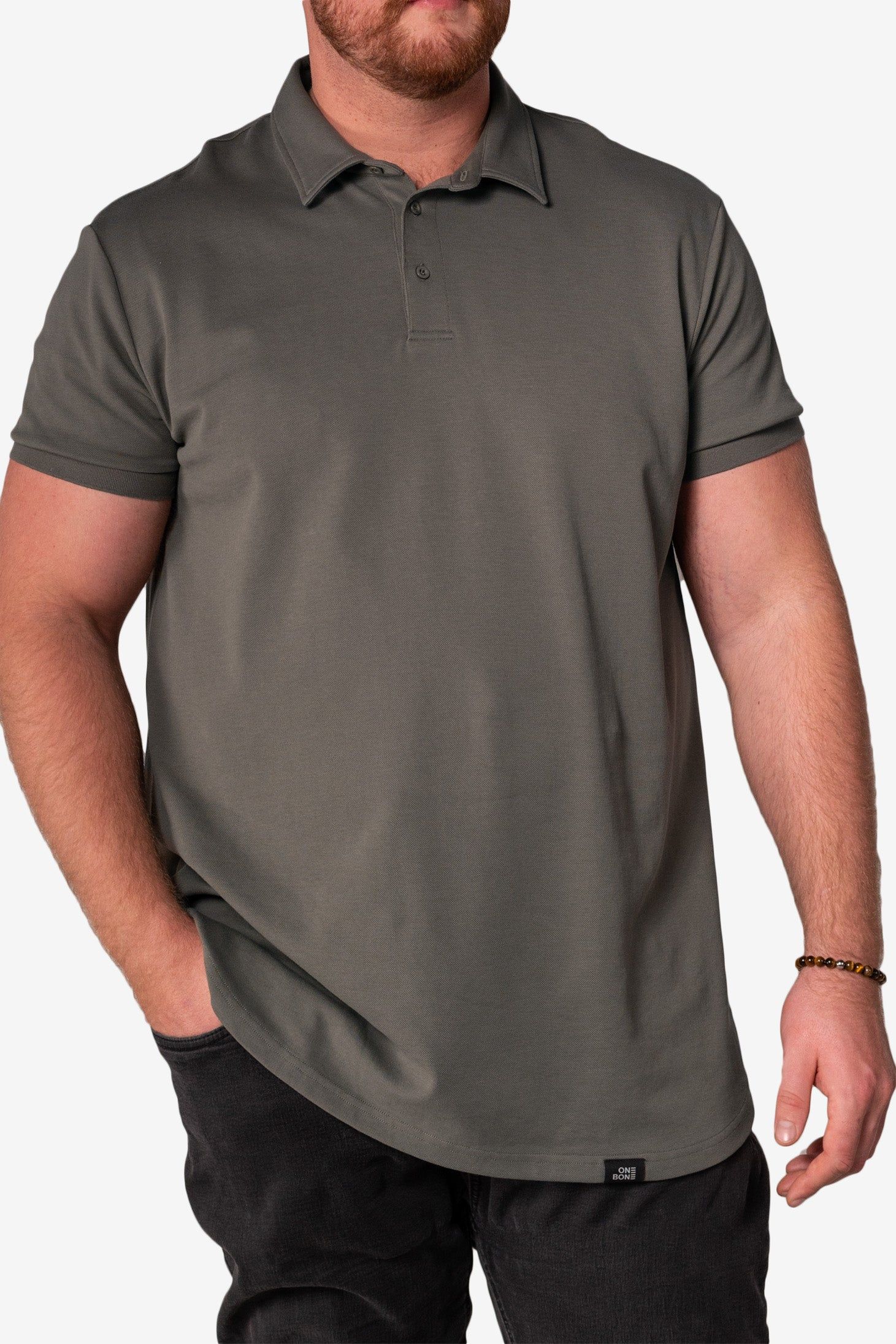 Polo - Fern Green sold by One Bone product image thumbnail 3