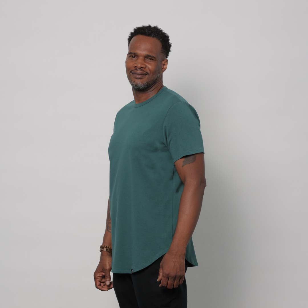Scoop - T-Shirt - Deep Green sold by One Bone product image thumbnail 3