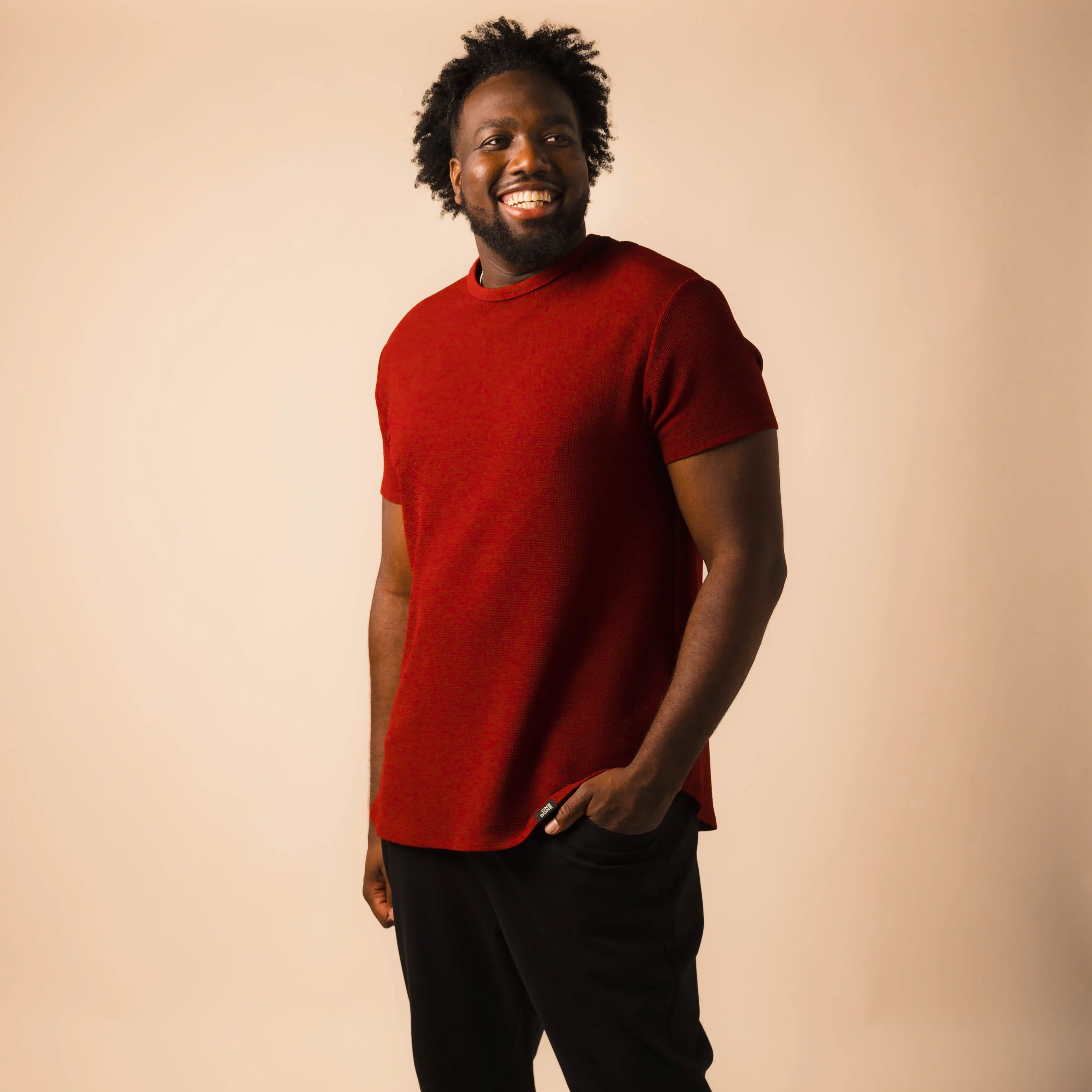 Bullet Tee - Merlot sold by One Bone product image thumbnail 3