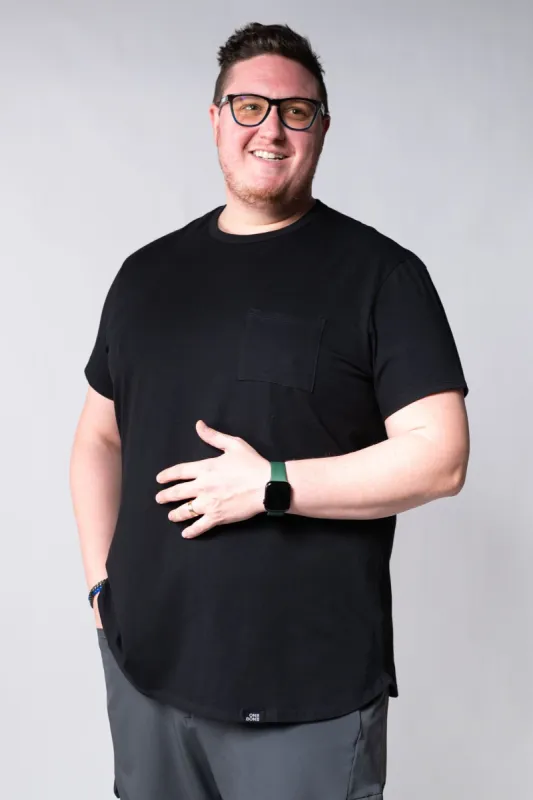 Pocket Tee 2-Pack - Black sold by One Bone