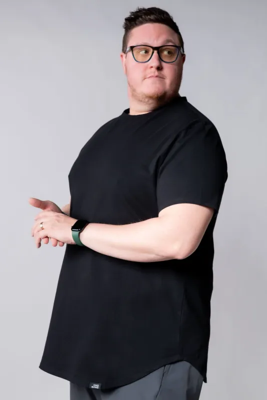 Scoop Tee - 2-Pack - Black sold by One Bone