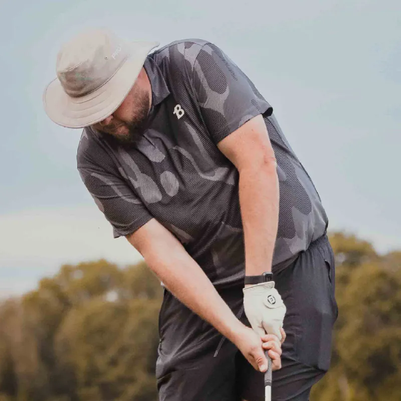Athletic Polo - Grey sold by One Bone