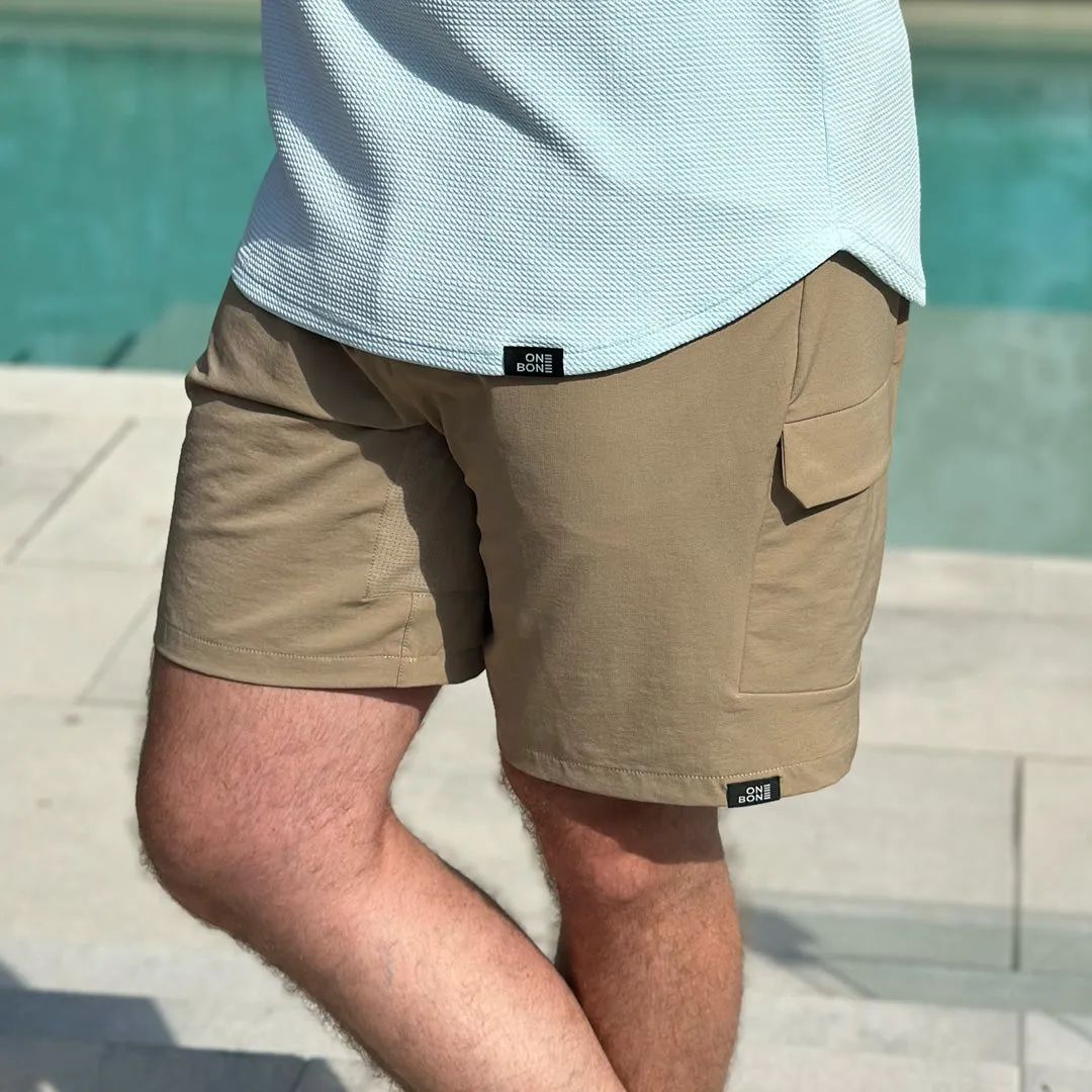 Cargo Short - Khaki sold by One Bone