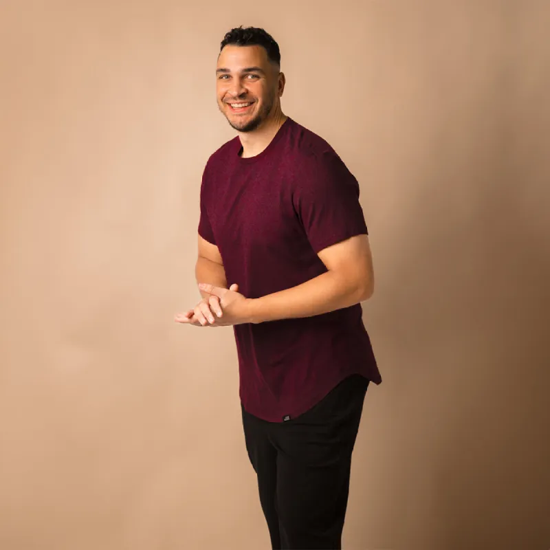 Scoop - T-Shirt - Plum sold by One Bone