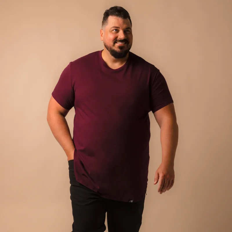 V-Neck - Plum made by One Bone