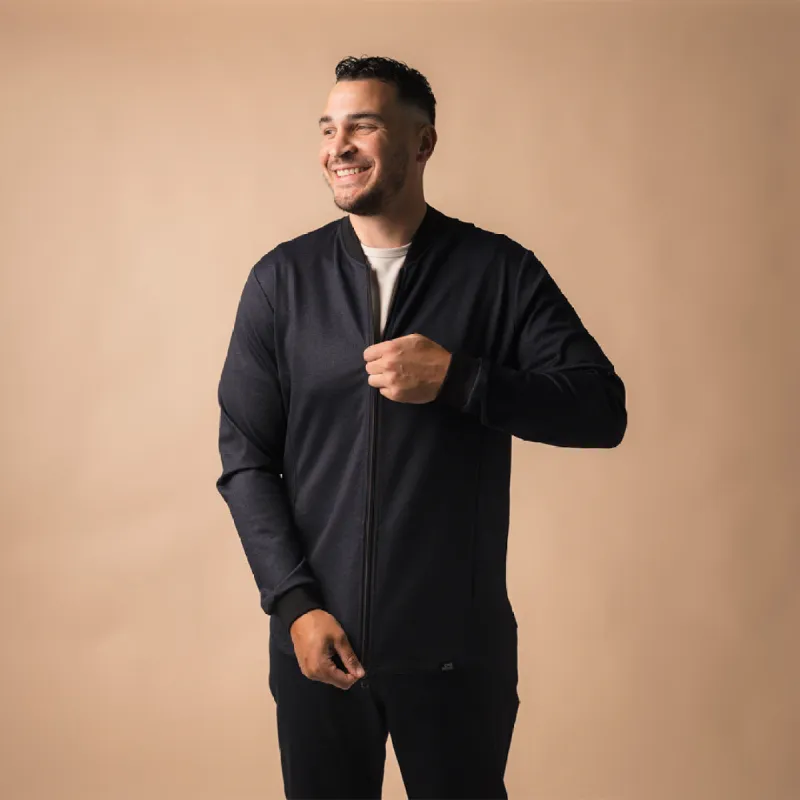 Outwork Bomber - Denim sold by One Bone