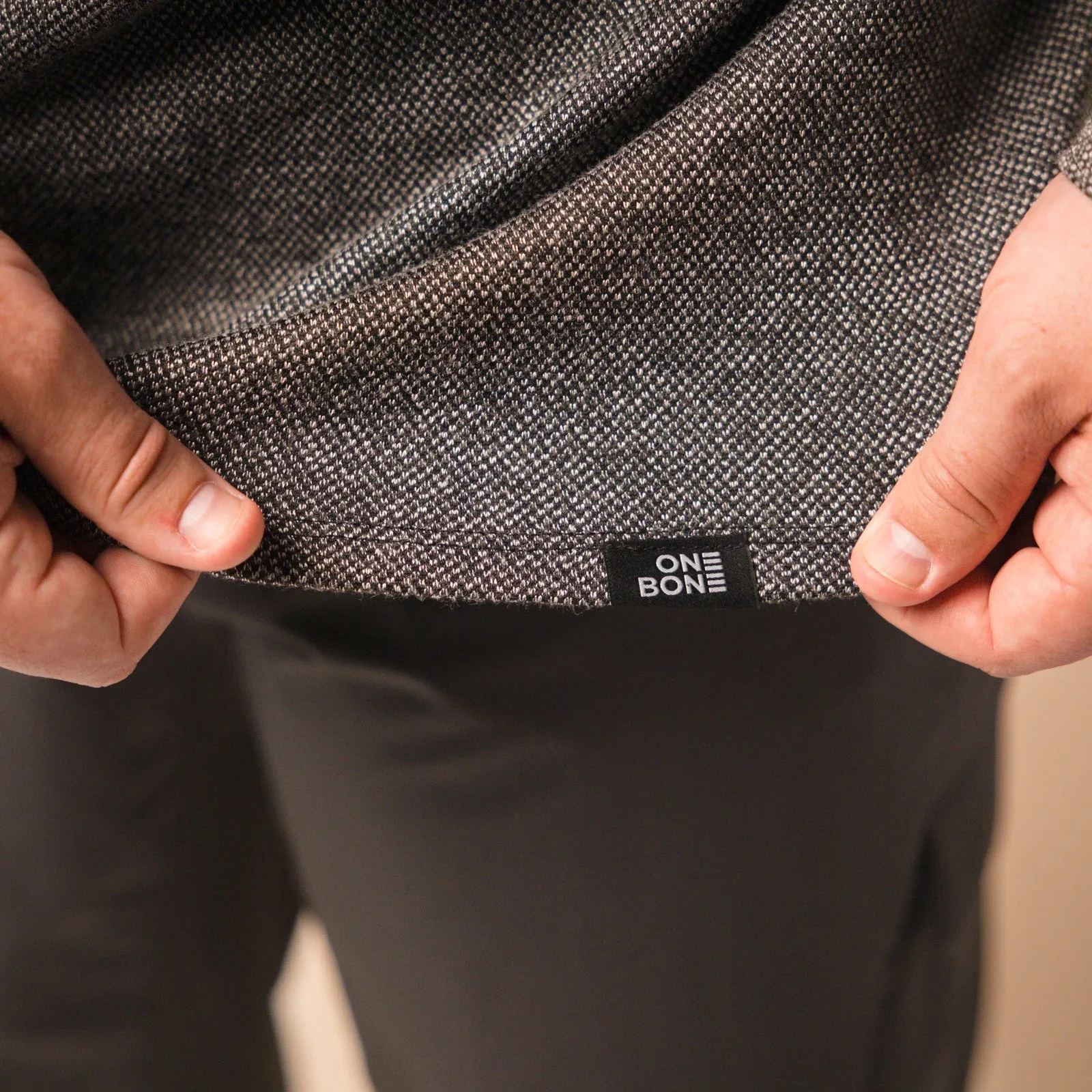 Captain Crewneck Sweater V2 - Black Smoke sold by One Bone product image thumbnail 5