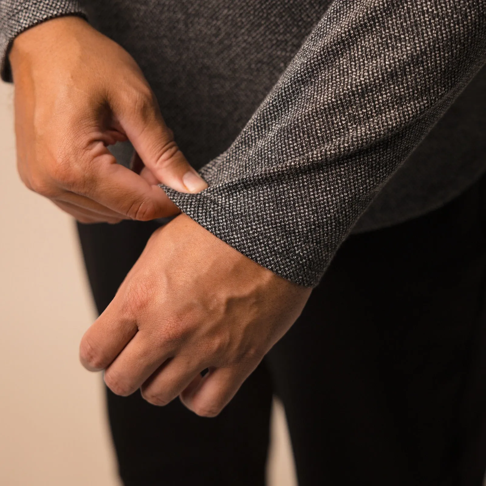 Captain Crewneck Sweater V2 - Black Smoke sold by One Bone product image thumbnail 3