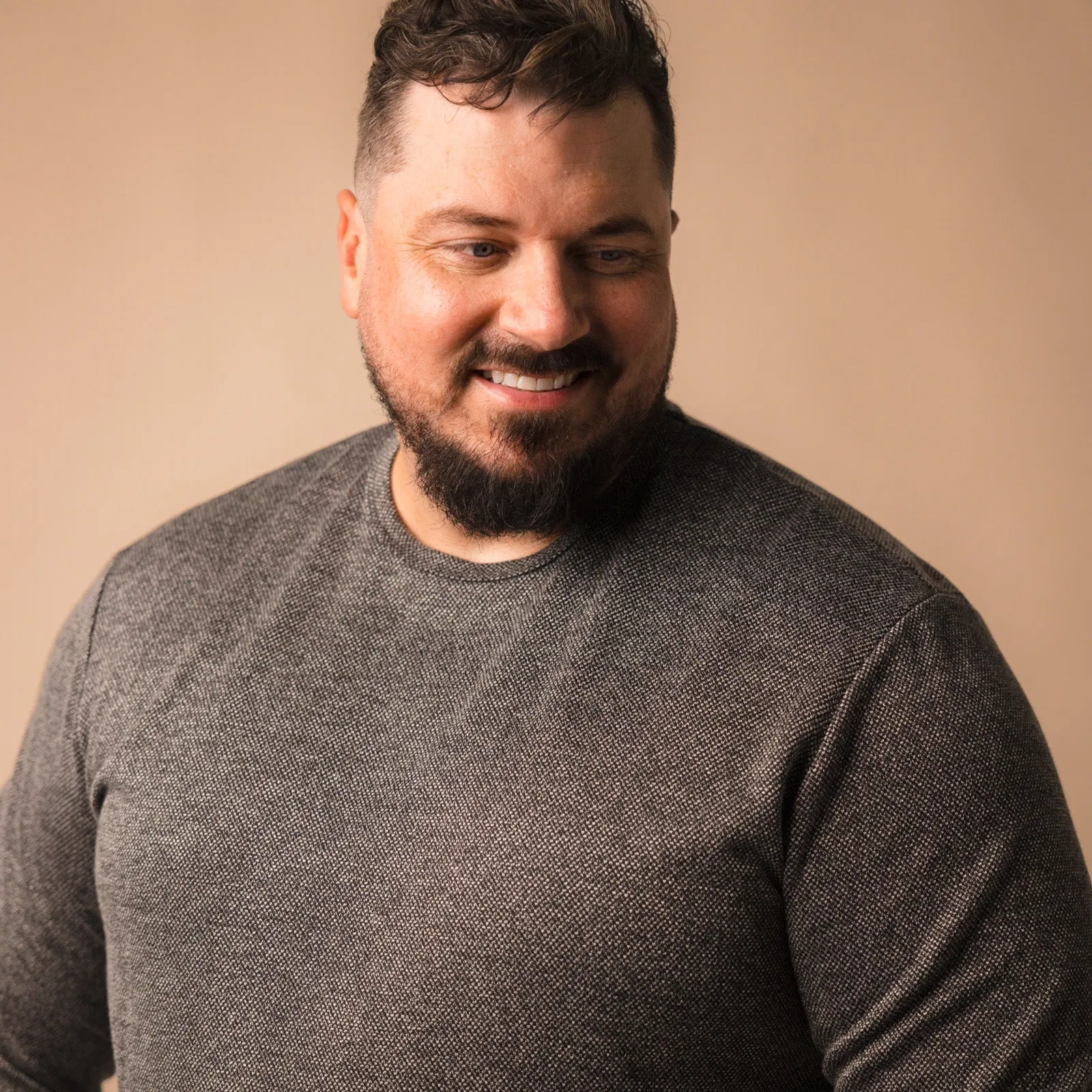 Captain Crewneck Sweater V2 - Black Smoke sold by One Bone product image thumbnail 2